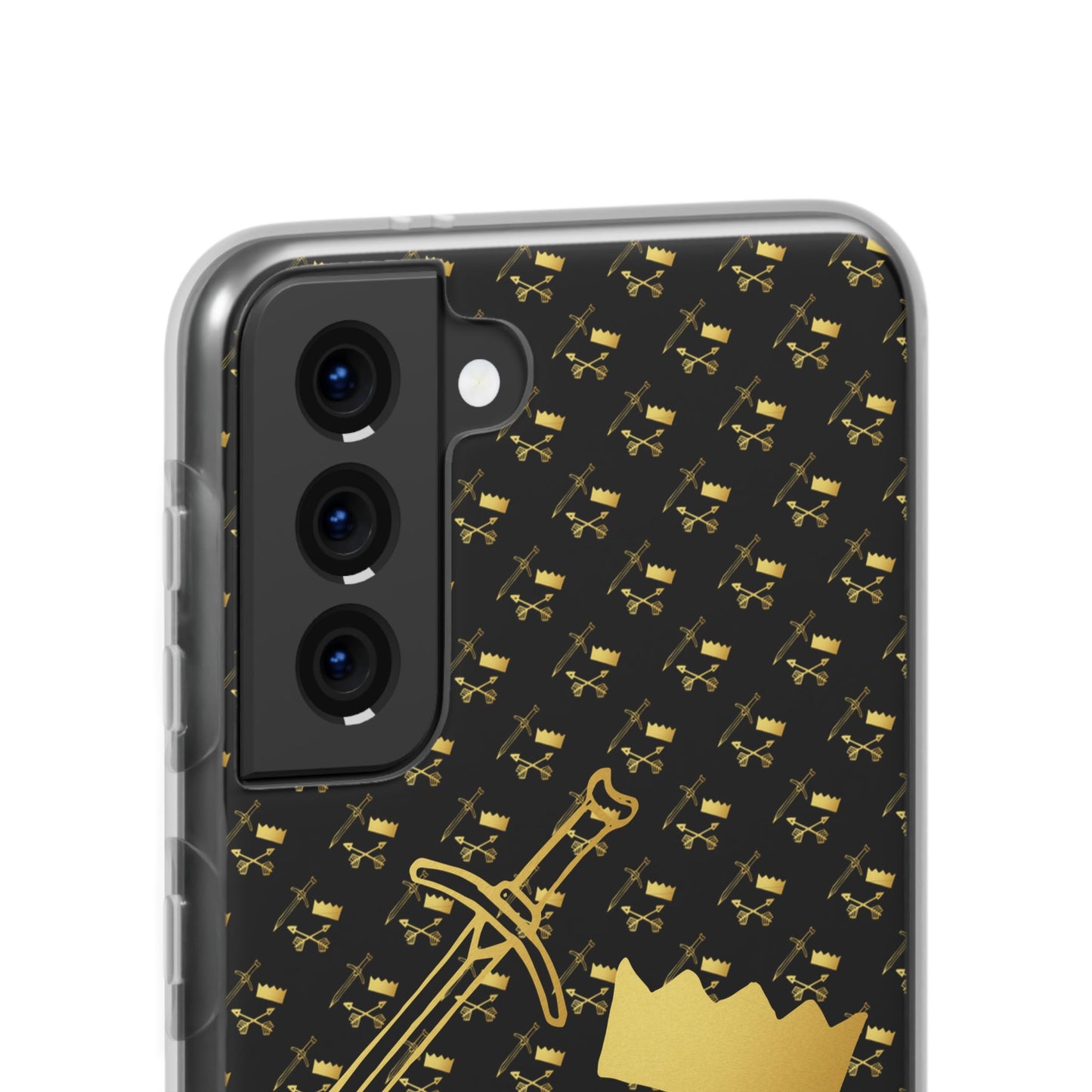 Gold and Bold Warrior - Flexi  Phone Cases