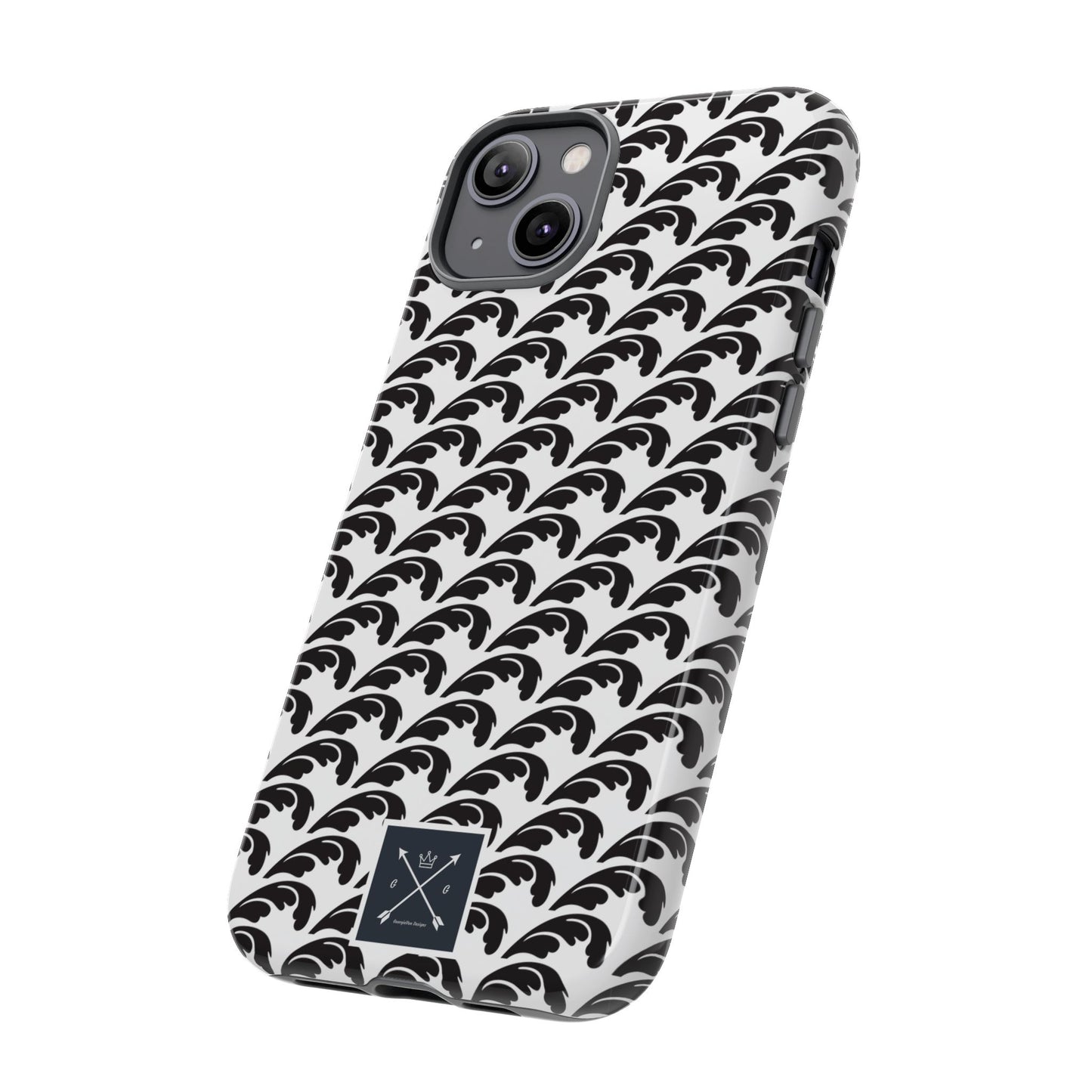 Beautiful Beloved One Flourish (black/white) - Tough Phone Cases