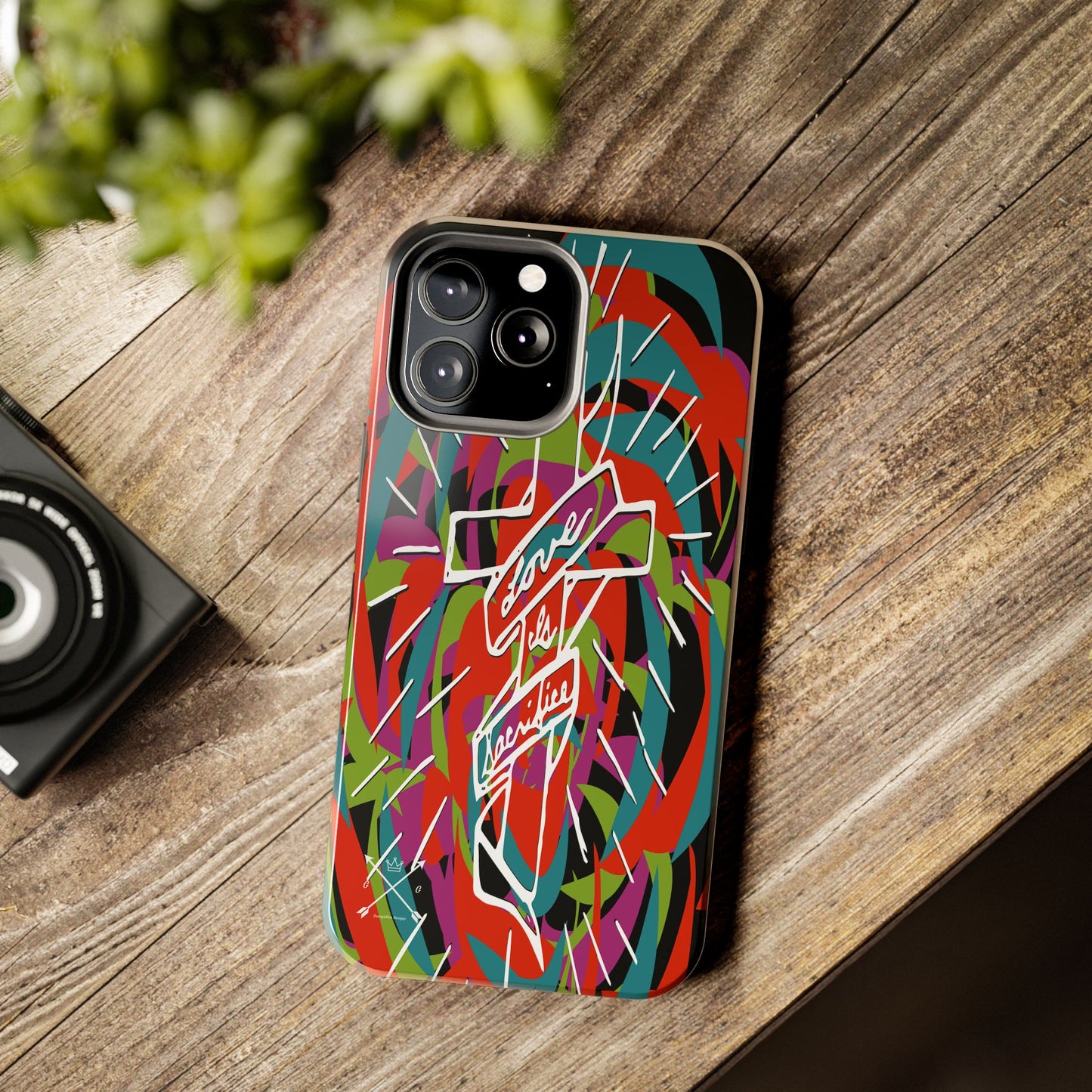Love is Sacrifice - Tough Phone Cases