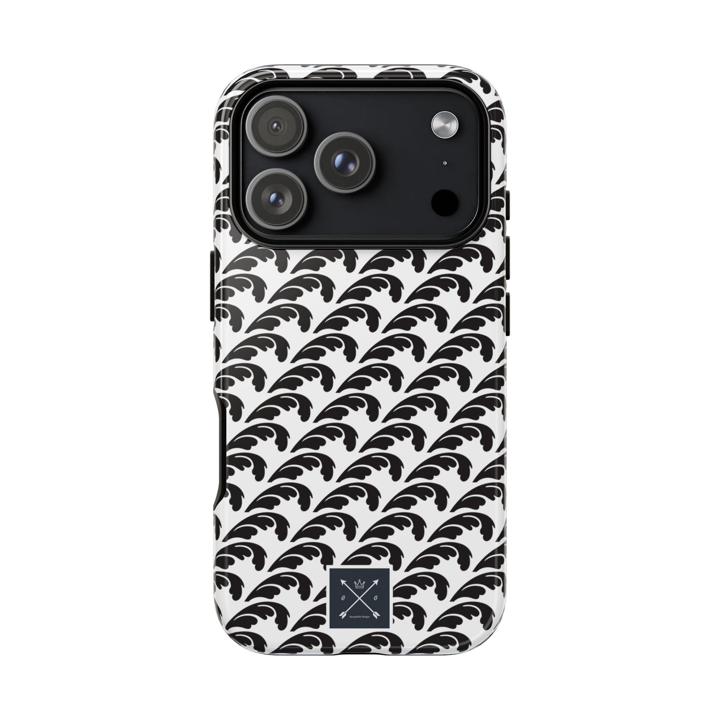 Beautiful Beloved One Flourish (black/white) - Tough Phone Cases