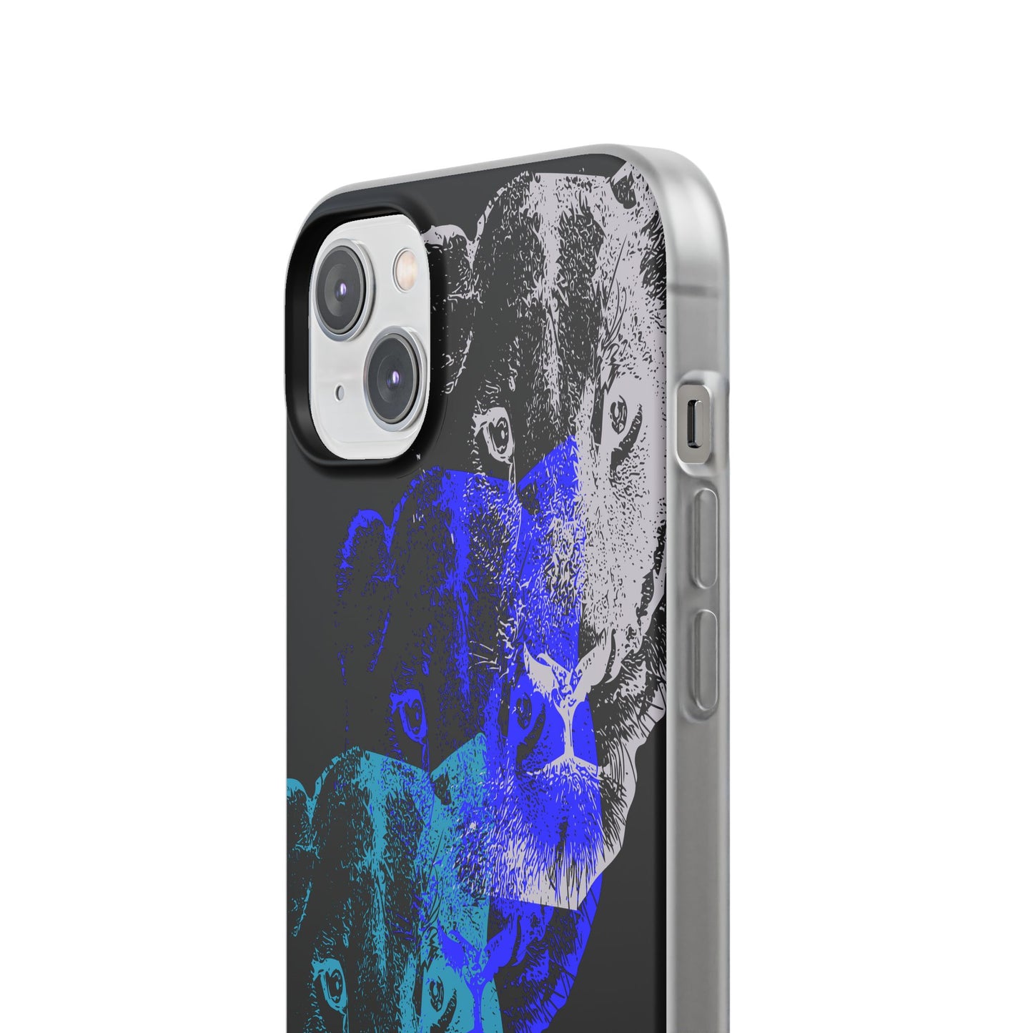 Lioness Arising (black/blue/silver) - Flexi Cases