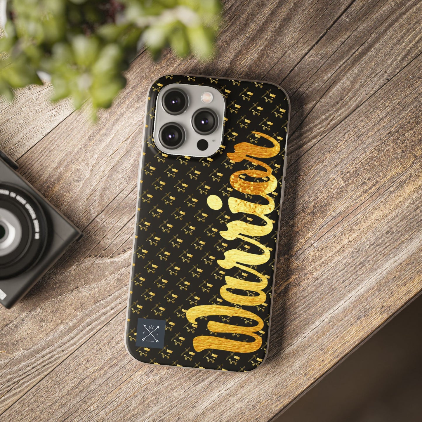 Gold and Bold Warrior - Flexi Phone Cases