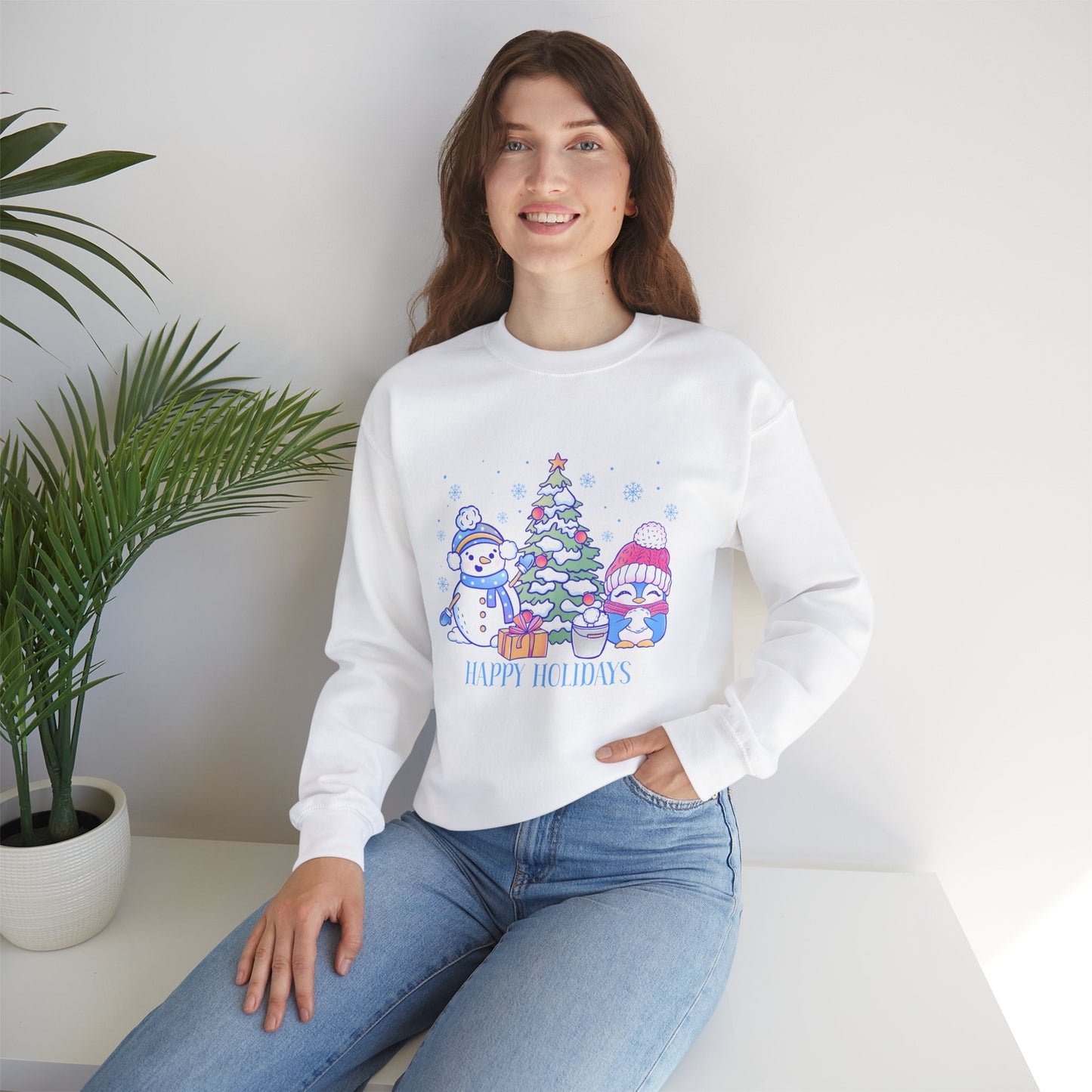 Happy Holidays - Unisex Heavy Blend™ Crewneck Sweatshirt