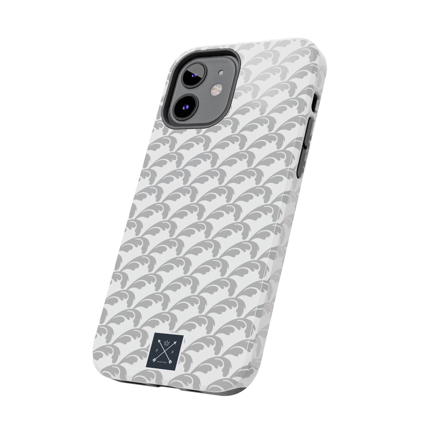 Beautiful Beloved Flourish (white/silver) - Tough Phone Cases
