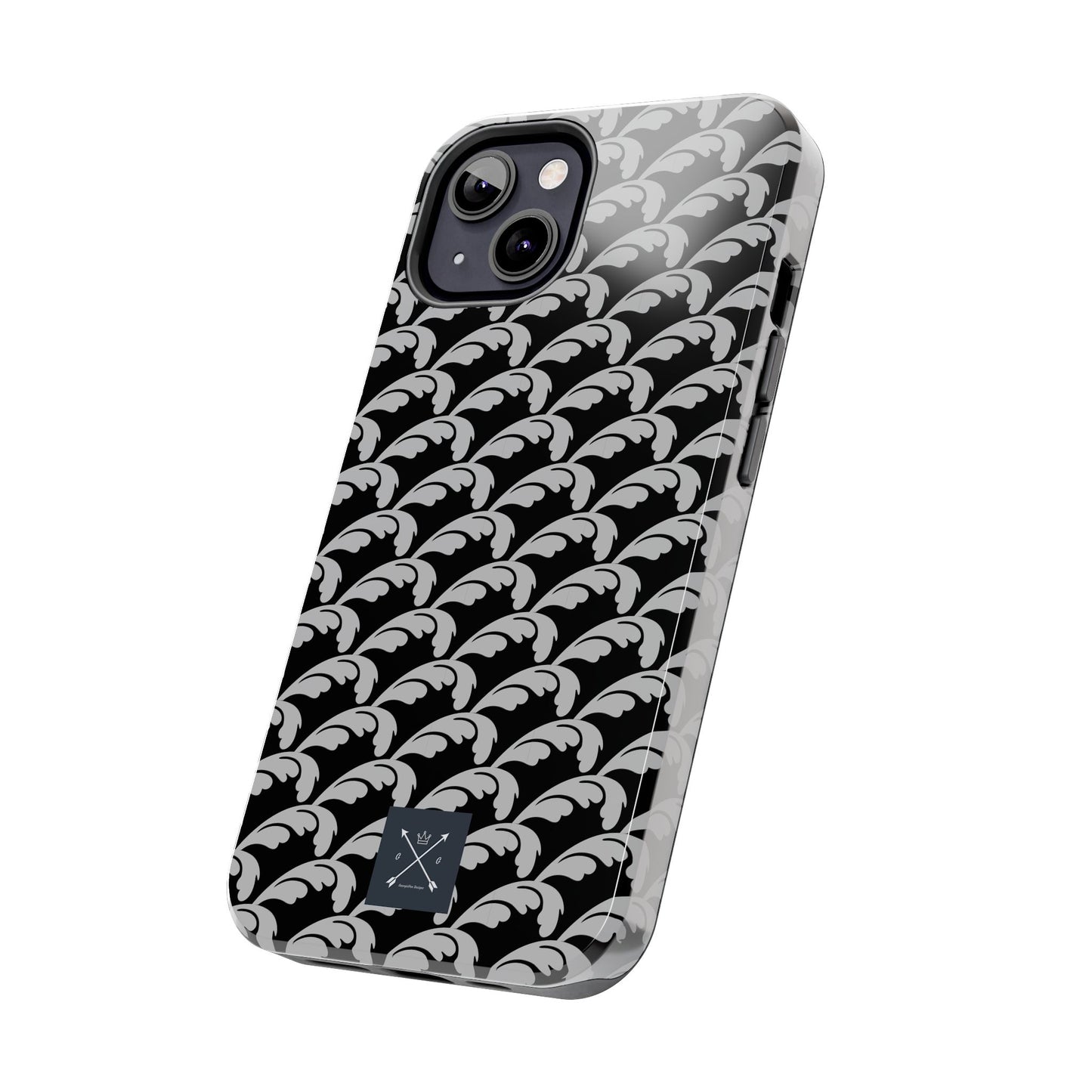 Beautiful Beloved One Flourish (silver/black) - Tough Phone Cases