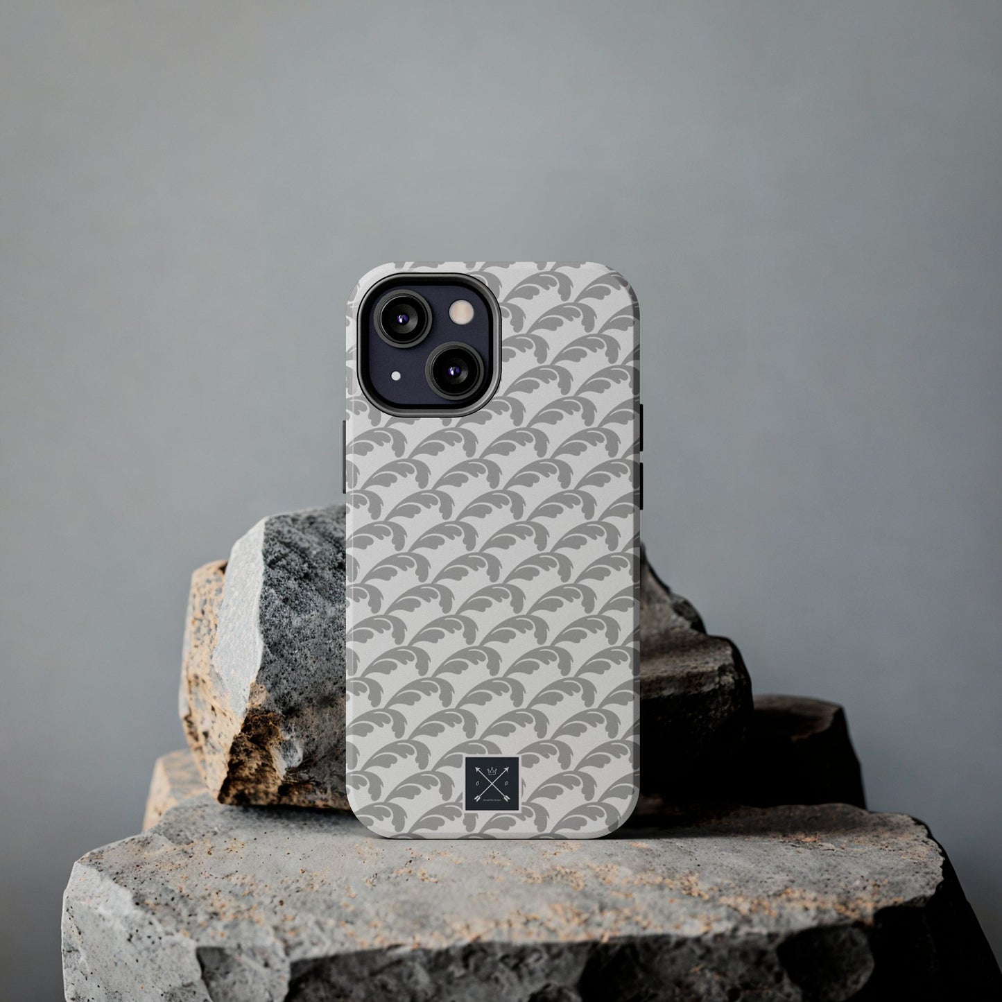Beautiful Beloved Flourish (white/silver) - Tough Phone Cases