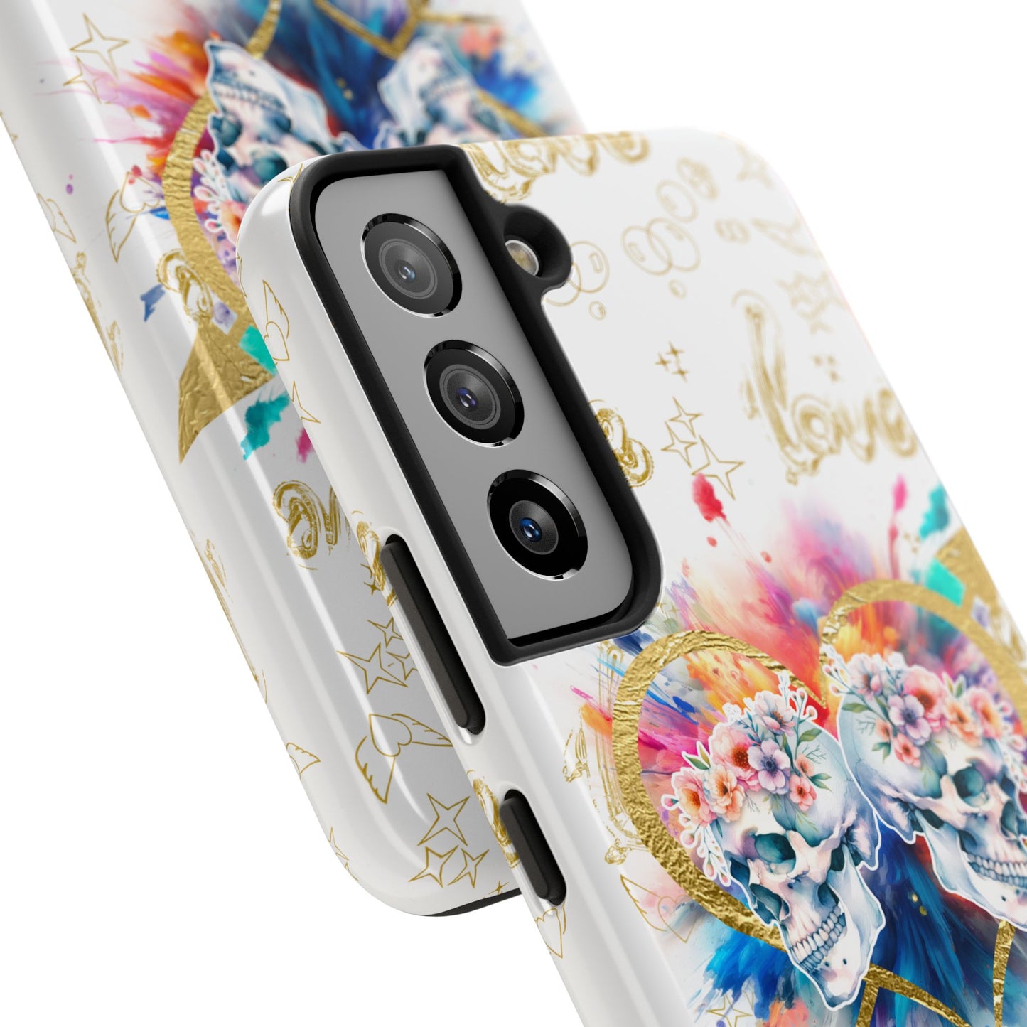 Love is Golden Watercolor - Tough Phone Cases