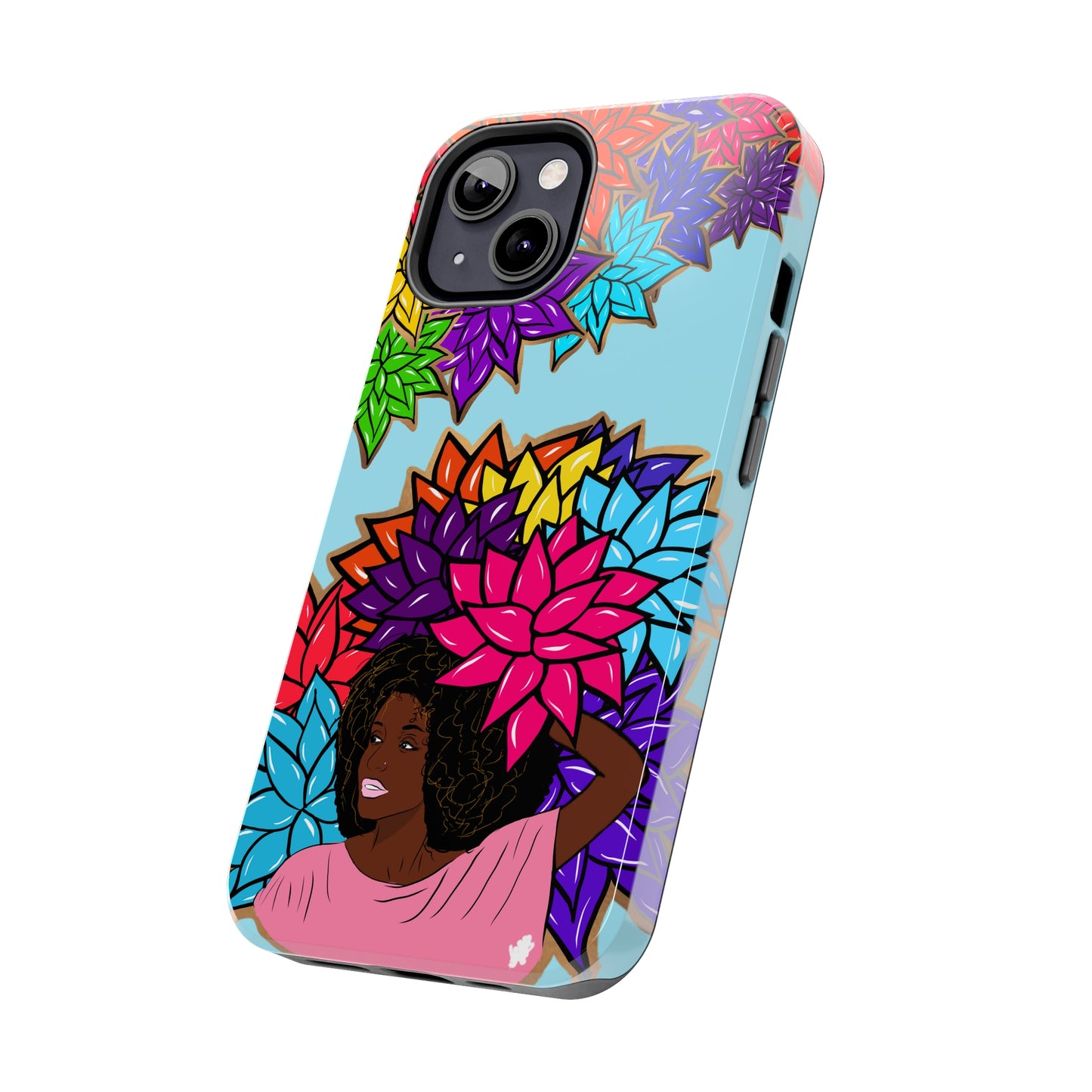 Beauty with Flowers - Tough Phone Cases