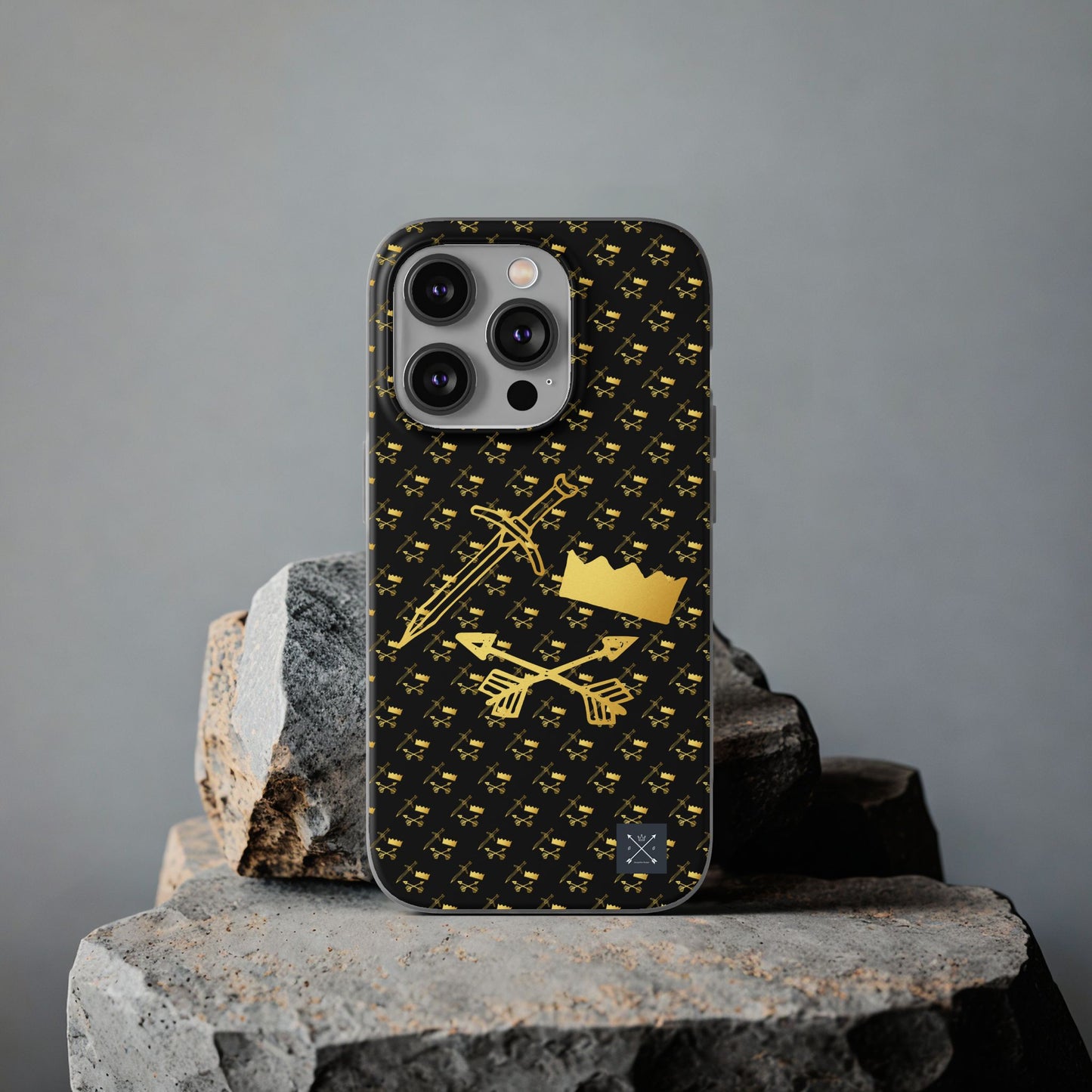 Gold and Bold Warrior - Flexi  Phone Cases
