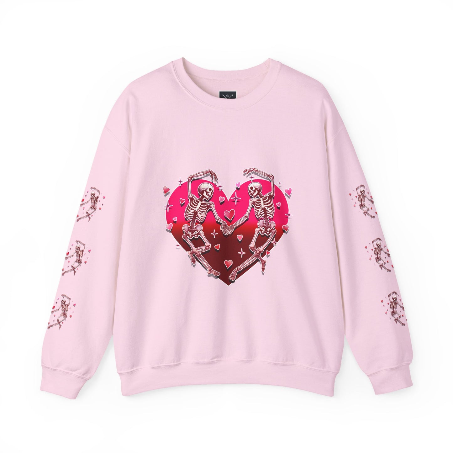 Dancing Skeleton Lovers - Crewneck Sweatshirt