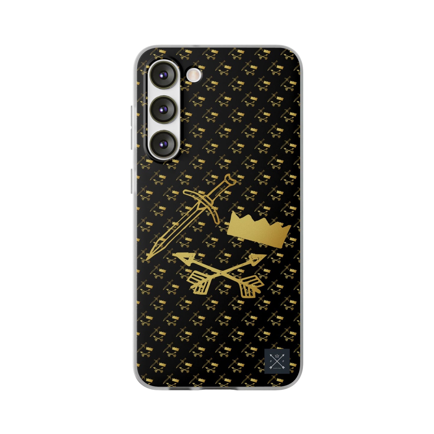 Gold and Bold Warrior - Flexi  Phone Cases