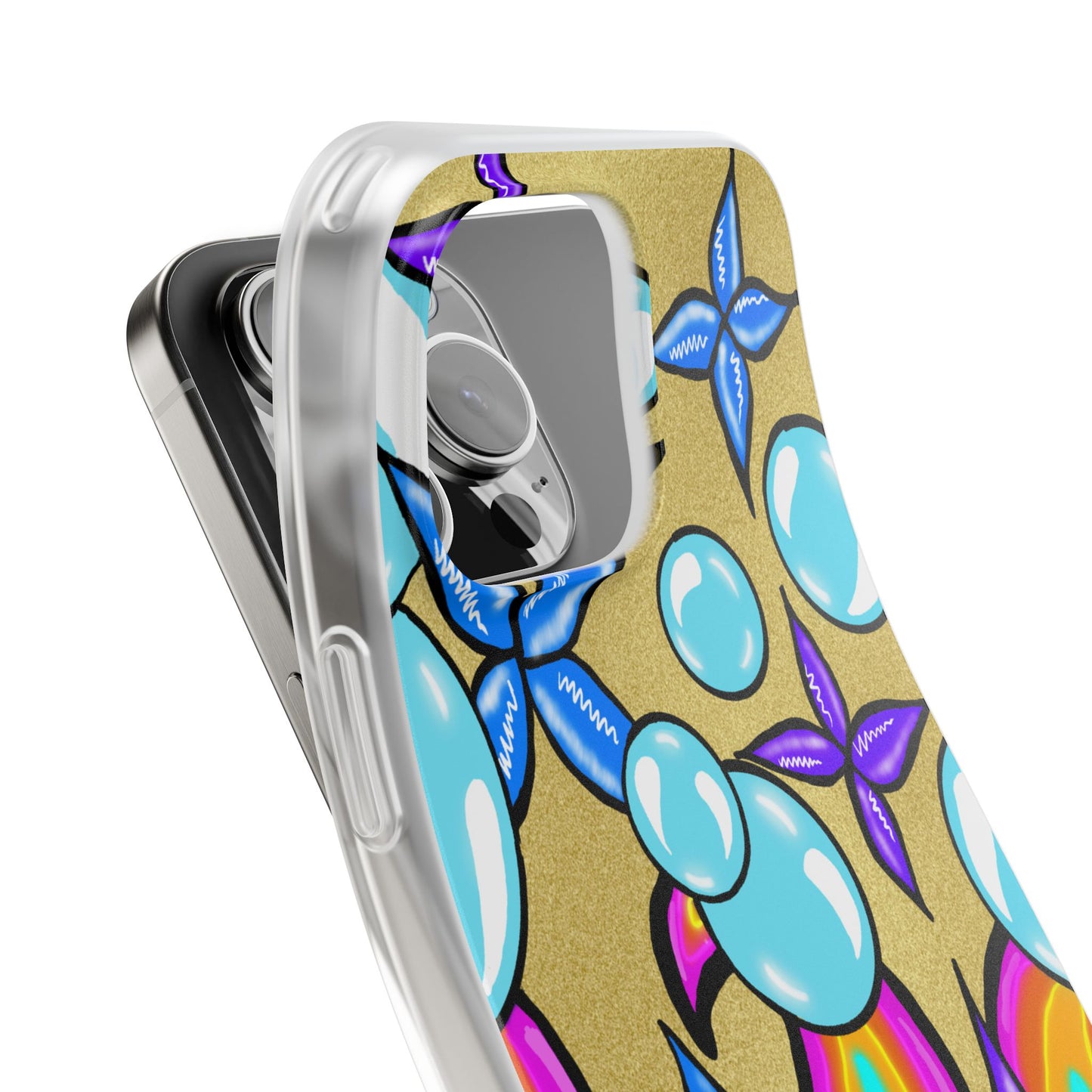 Bubble Rave (multi-colored)- Flexi Phone Cases