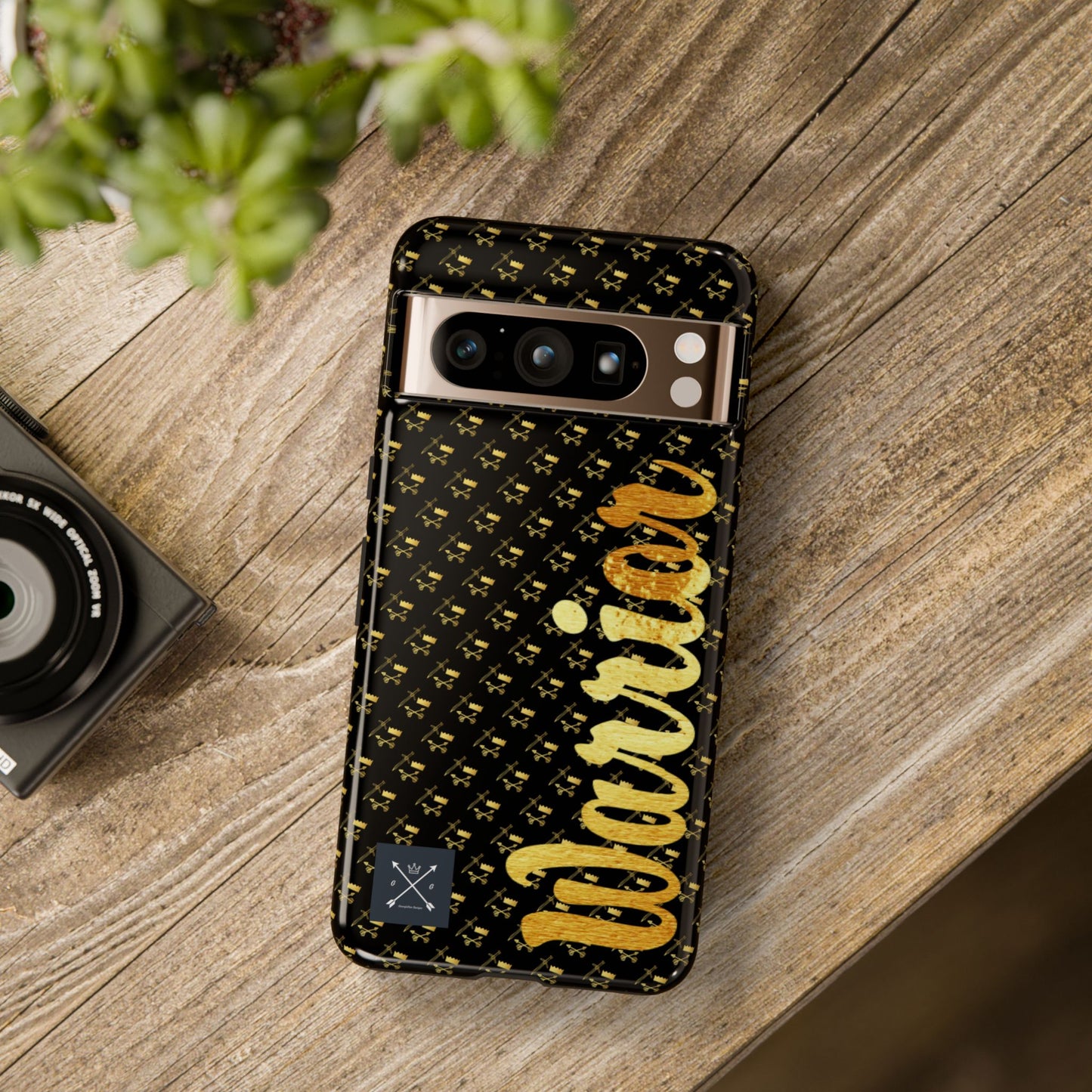 Gold and Bold Warrior - Tough Phone Cases