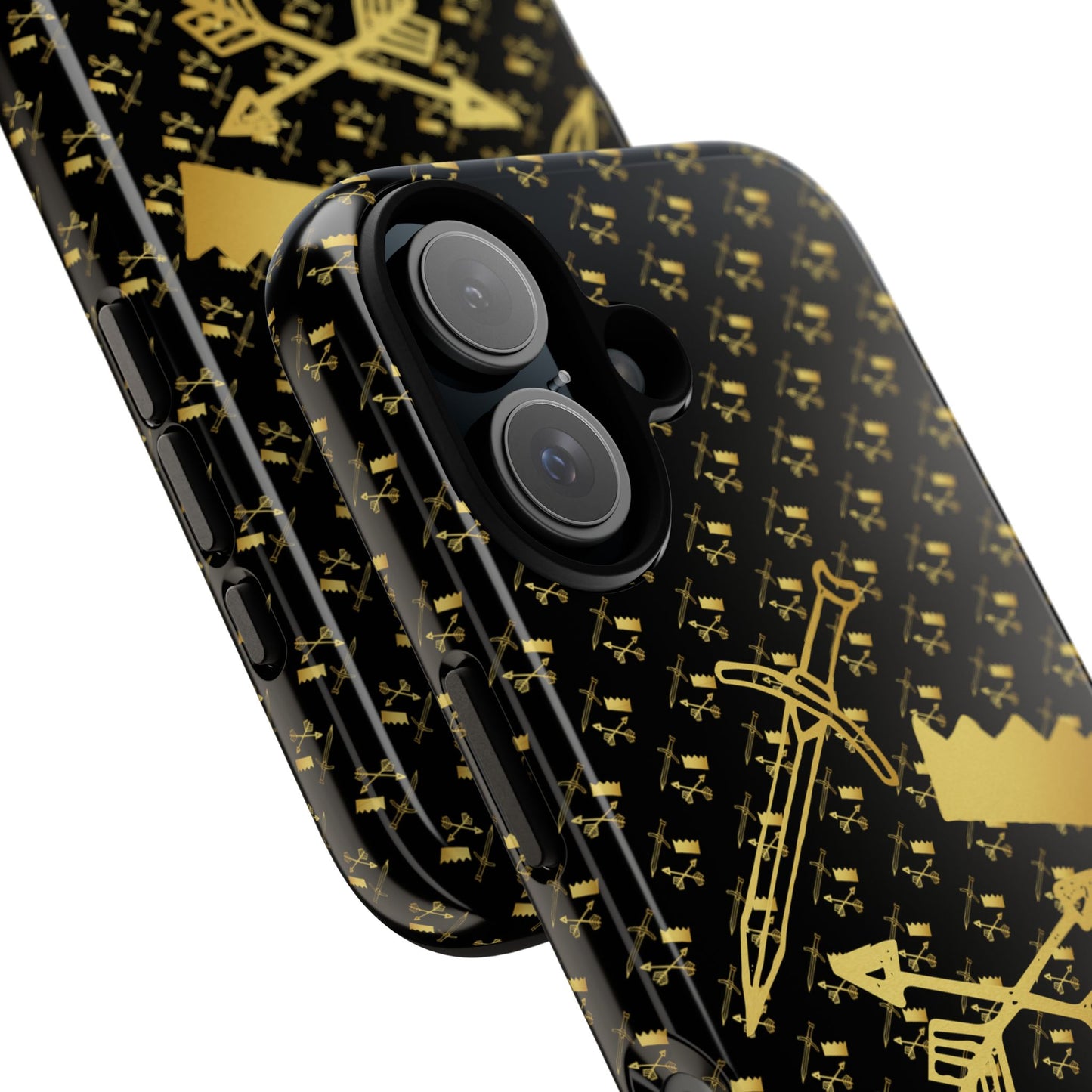 Gold and Bold Warrior - Tough Phone Cases