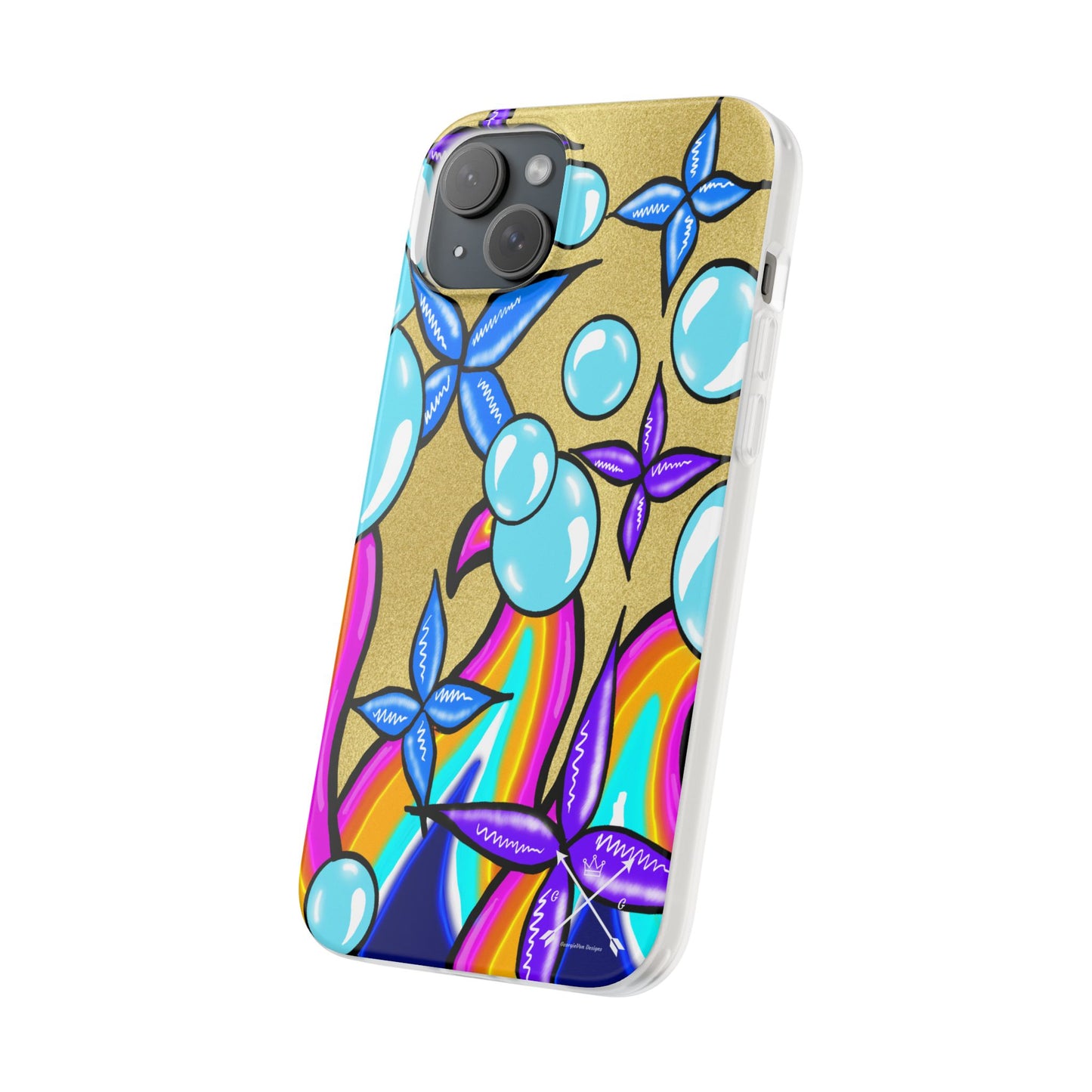 Bubble Rave (multi-colored)- Flexi Phone Cases