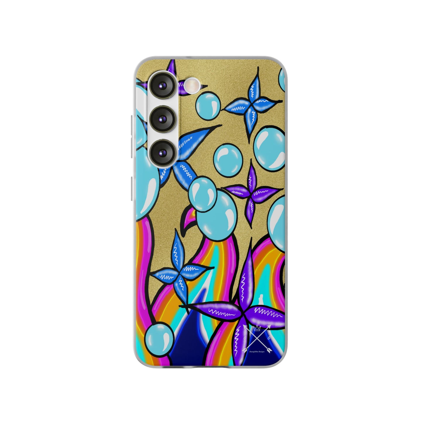 Bubble Rave (multi-colored)- Flexi Phone Cases