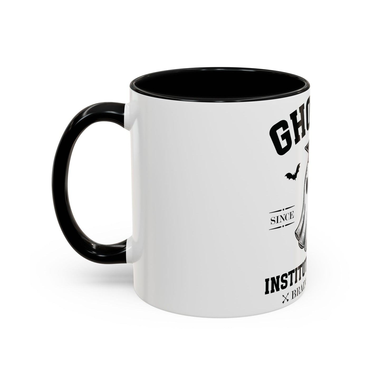 Ghostly Institute of Fright - Accent Coffee Mug (11, 15oz)