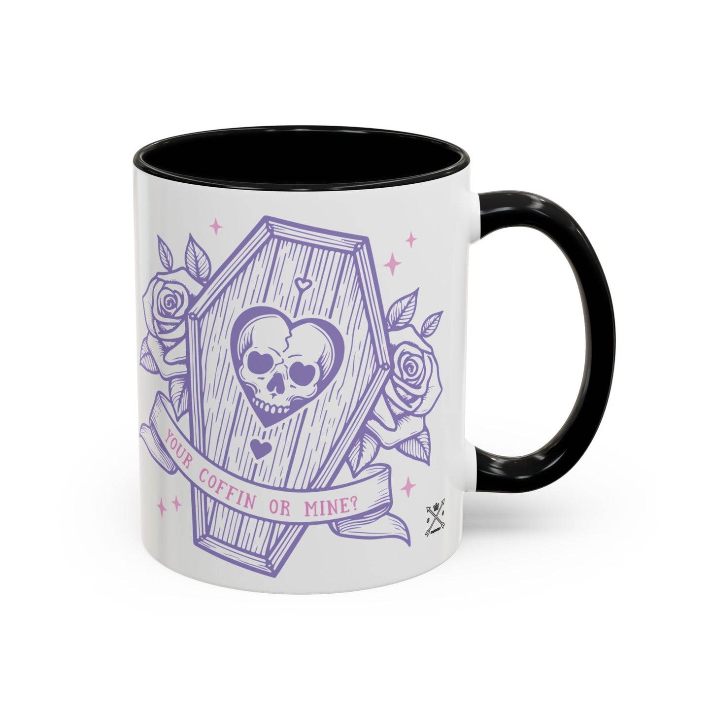 Your Coffin or Mine? - Accent Coffee Mug (11, 15oz)