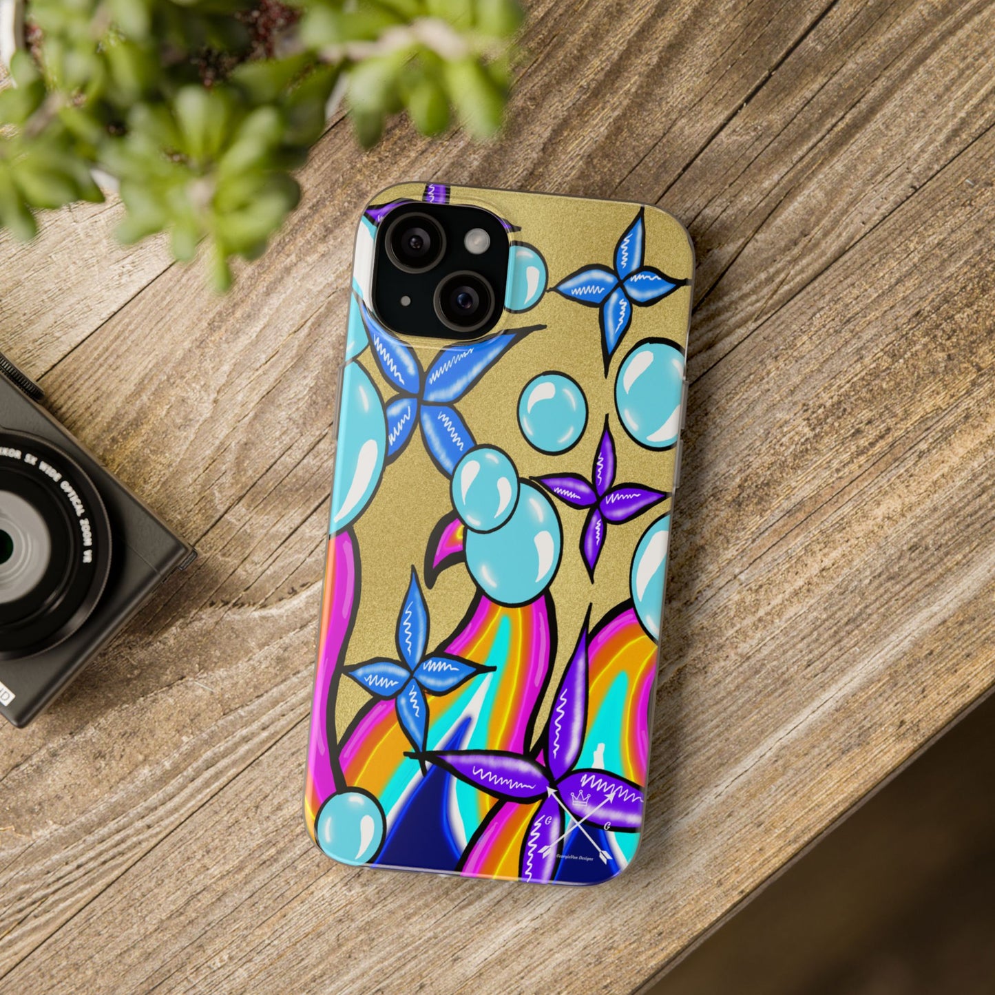 Bubble Rave (multi-colored)- Flexi Phone Cases