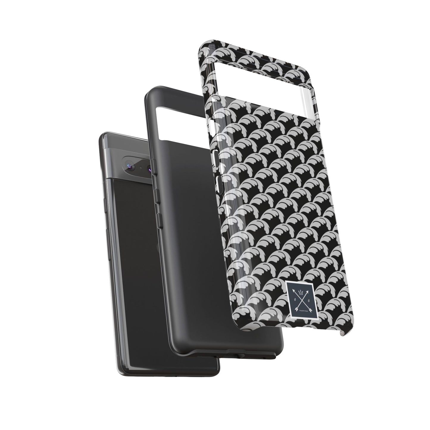 Beautiful Beloved One Flourish (black/silver) - Tough Phone Cases