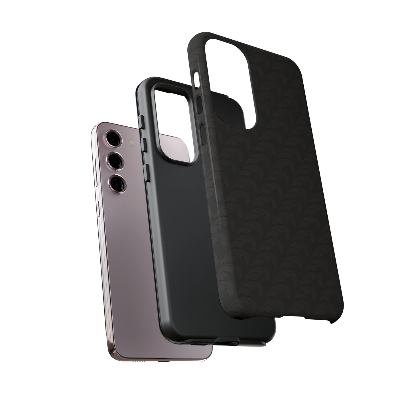 Beautiful Beloved One Flourish (black/black) - Tough Phone Cases
