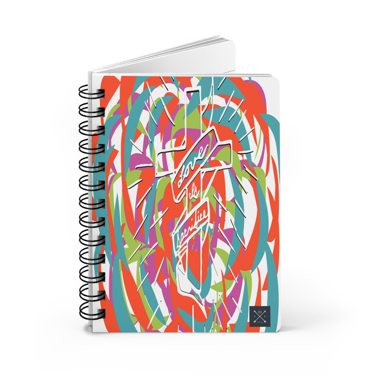 Love is Sacrifice - Spiral Notebook - Ruled Line