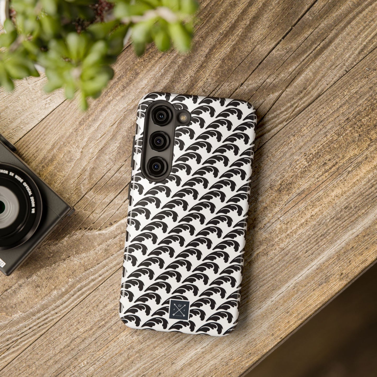 Beautiful Beloved One Flourish (black/white) - Tough Phone Cases