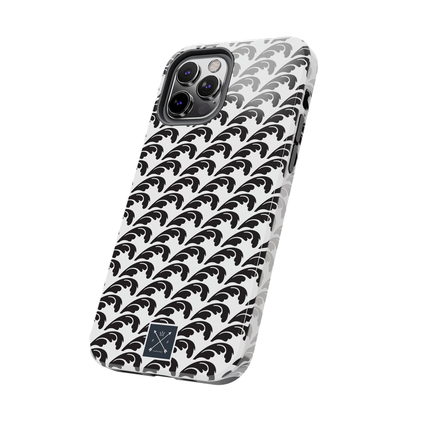 Beautiful Beloved One Flourish (black/white) - Tough Phone Cases