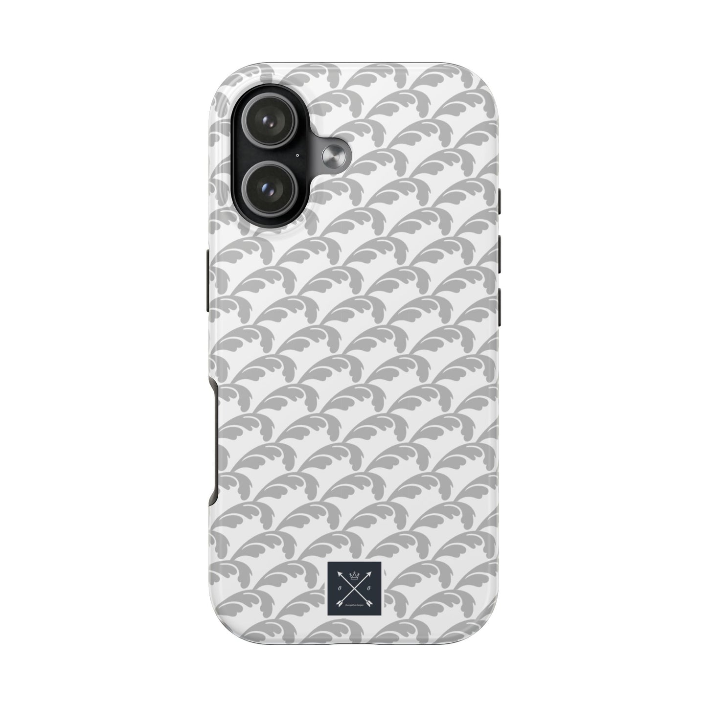 Beautiful Beloved Flourish (white/silver) - Tough Phone Cases