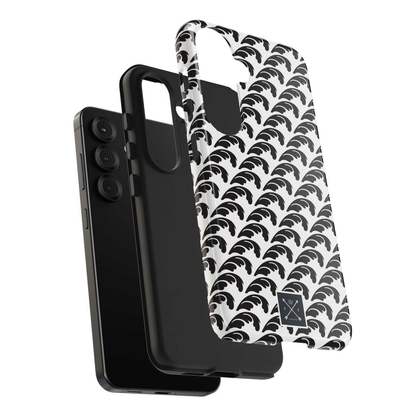 Beautiful Beloved One Flourish (black/white) - Tough Phone Cases