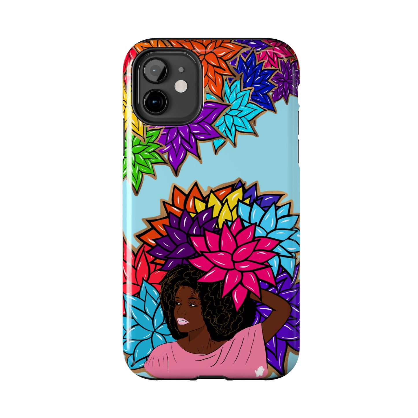 Beauty with Flowers - Tough Phone Cases