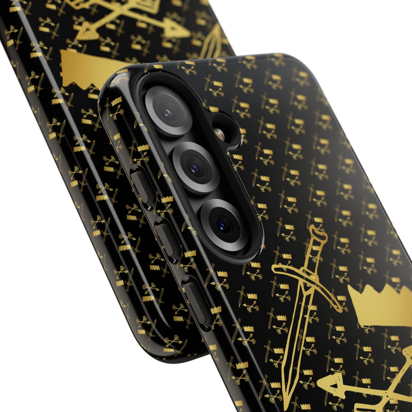 Gold and Bold Warrior - Tough Phone Cases