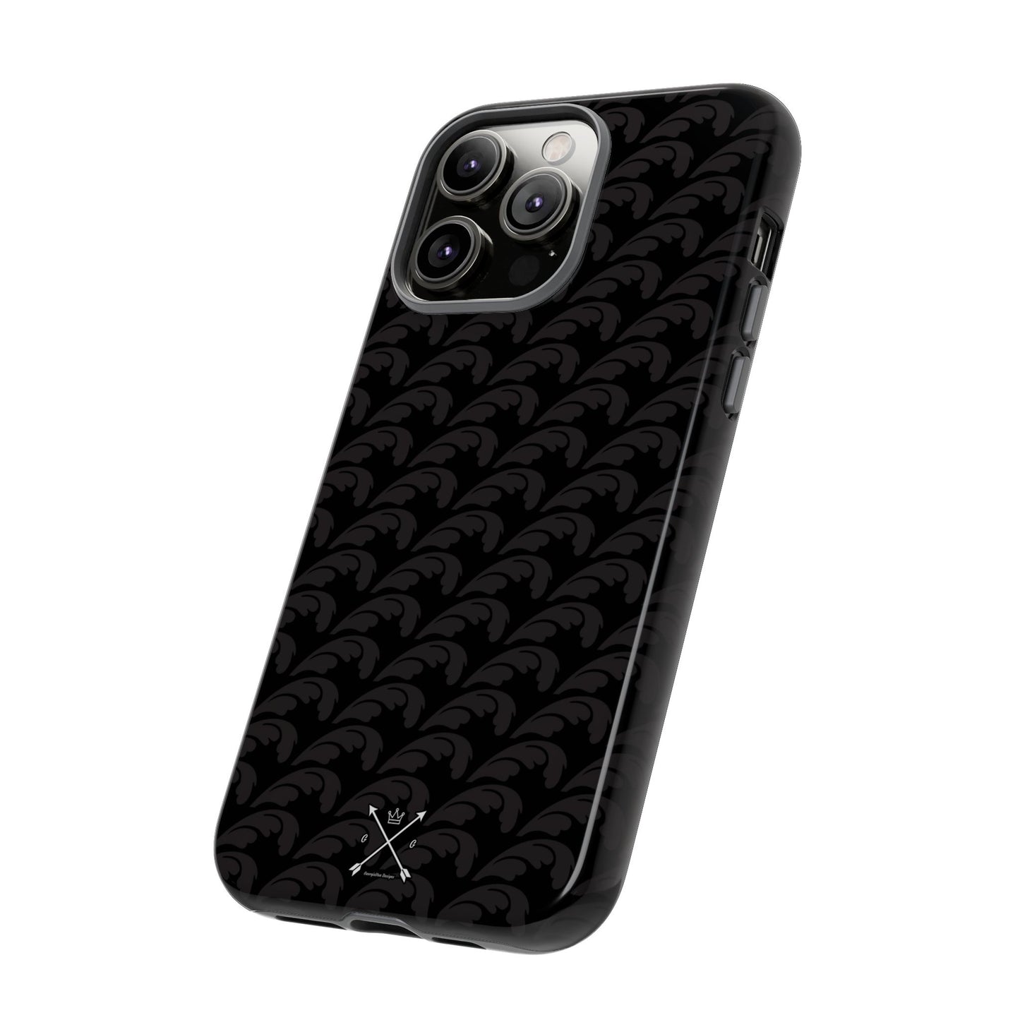 Beautiful Beloved One Flourish - Tough Phone Cases (black/black)