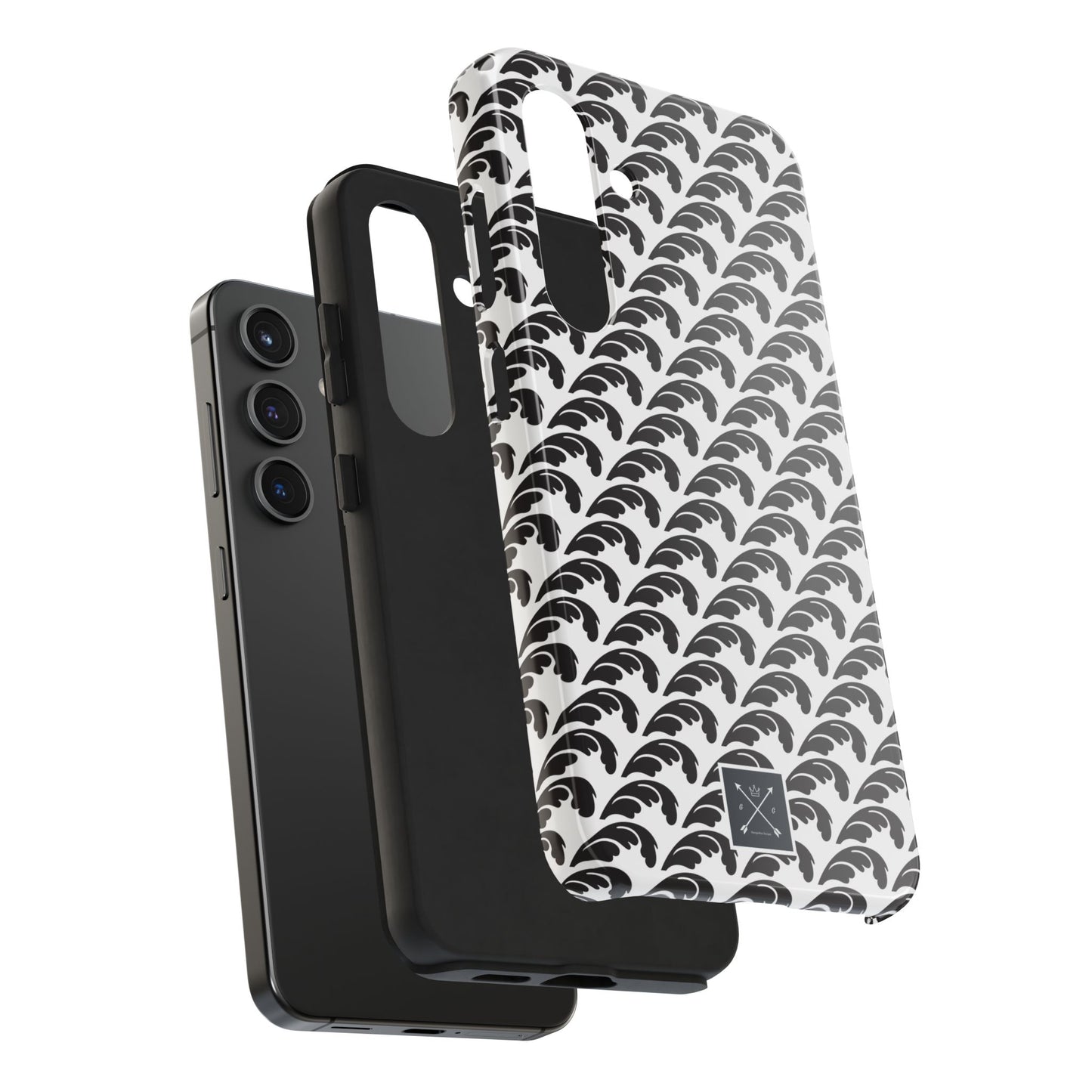 Beautiful Beloved One Flourish (black/white) - Tough Phone Cases