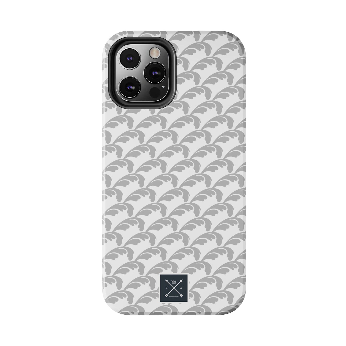 Beautiful Beloved Flourish (white/silver) - Tough Phone Cases