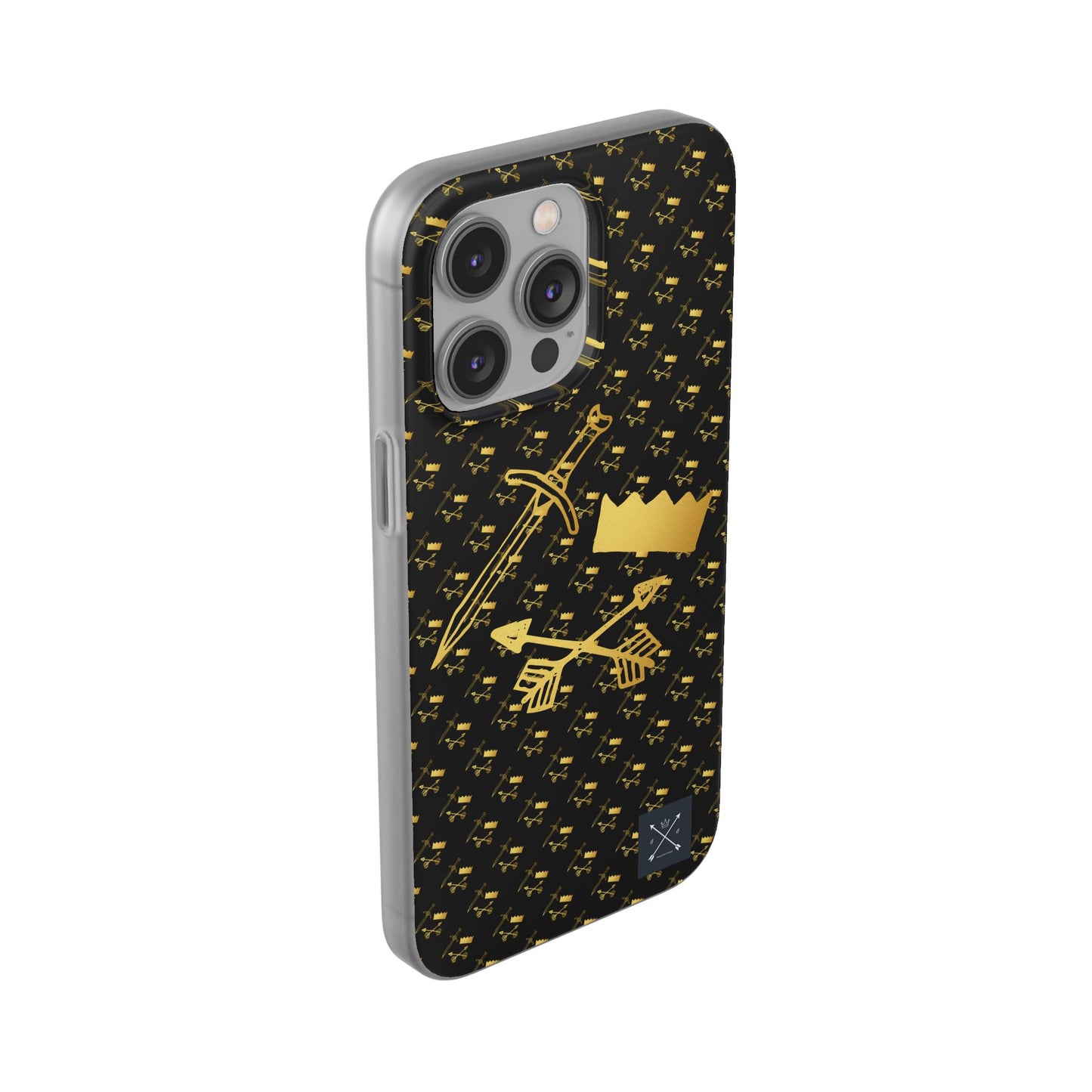 Gold and Bold Warrior - Flexi  Phone Cases