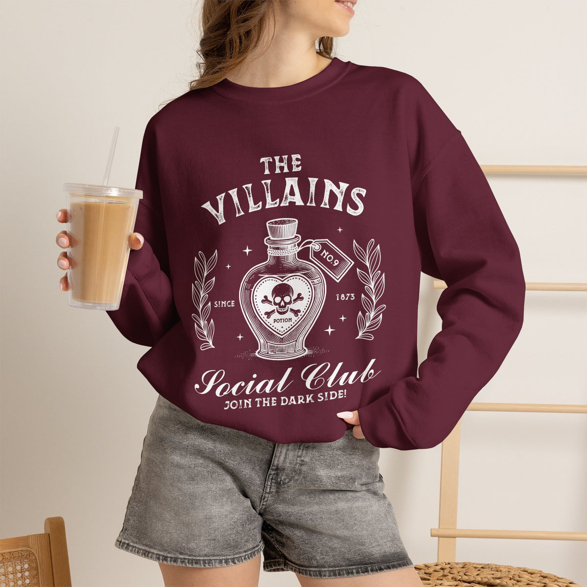 The Villains Social Club - Unisex Heavy Blend™ Crewneck Sweatshirt