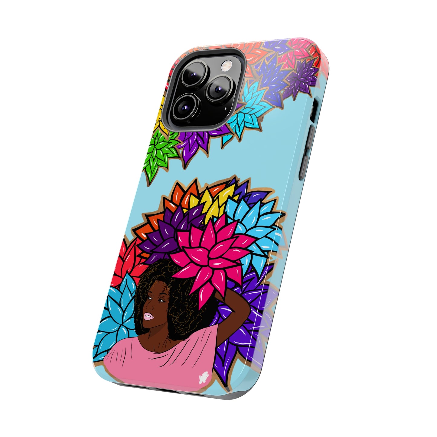 Beauty with Flowers - Tough Phone Cases