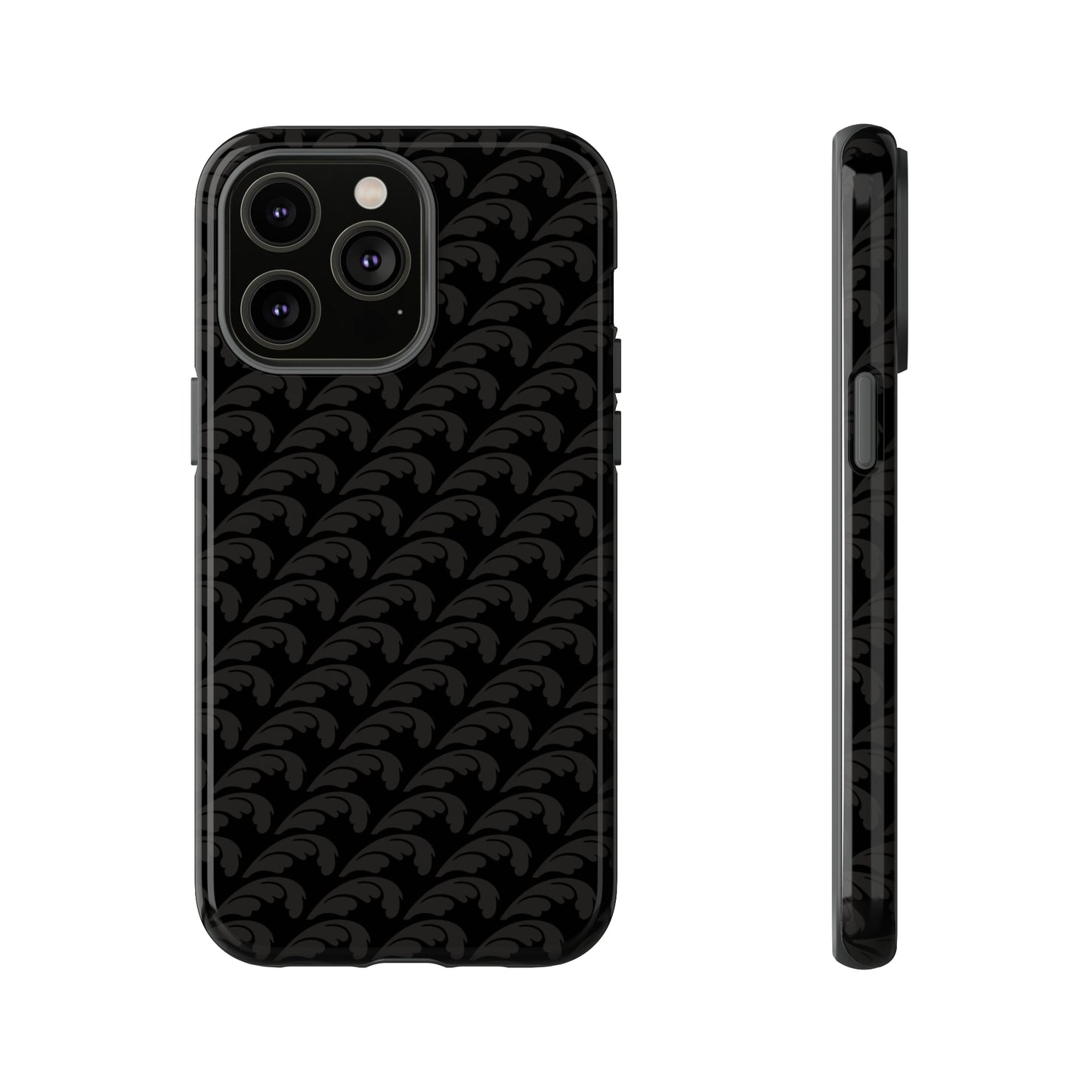 Beautiful Beloved One Flourish (black/black) - Tough Phone Cases