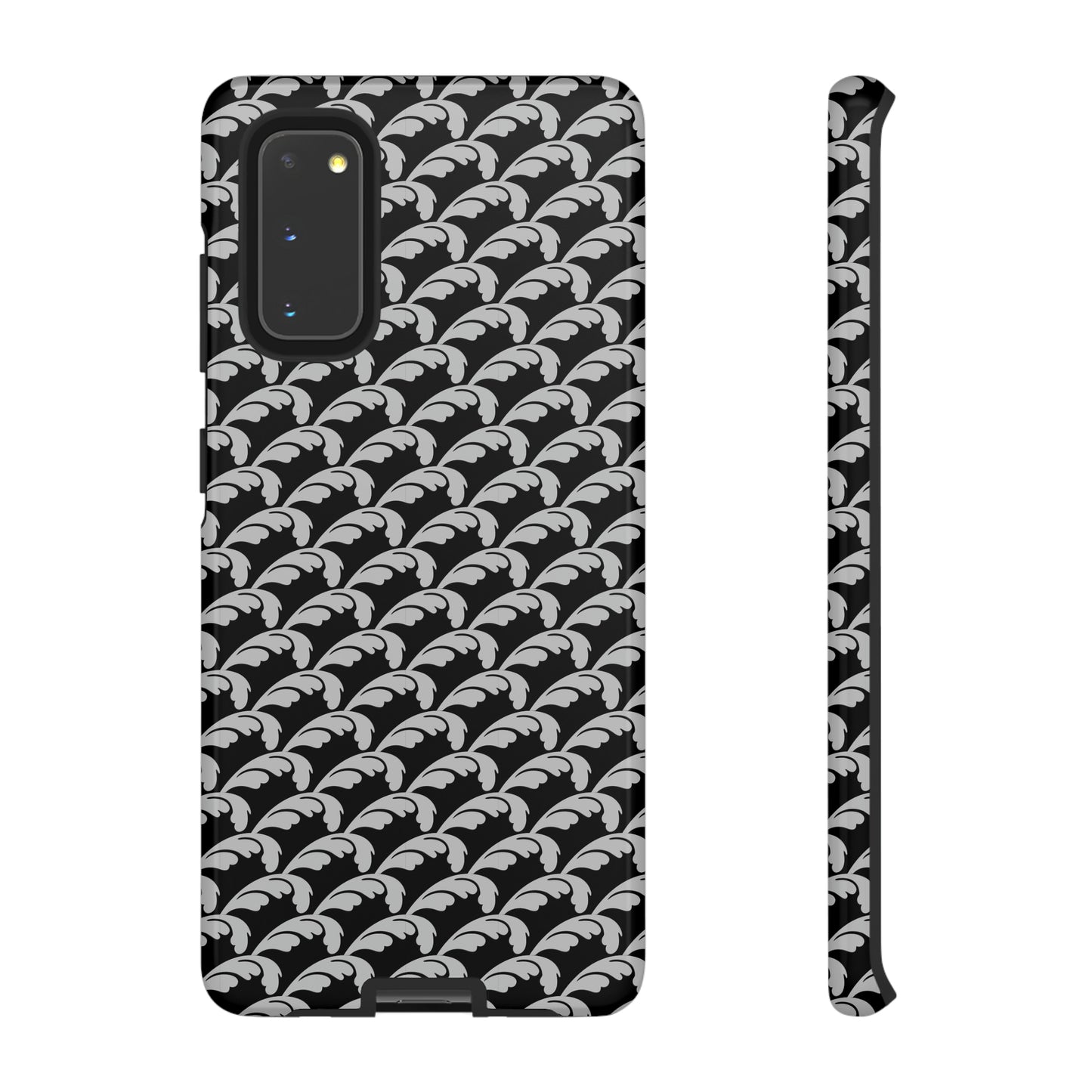 Beautiful Beloved One Flourish (black/silver) - Tough Phone Cases
