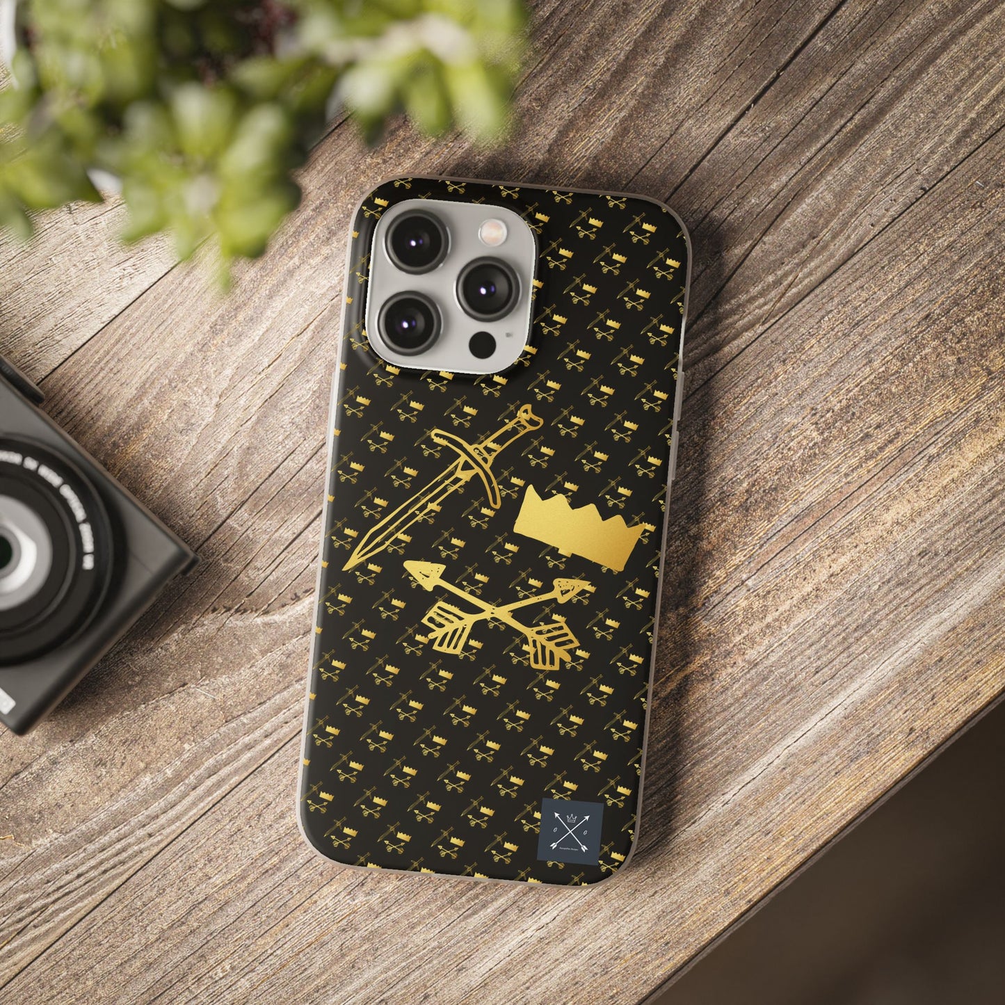 Gold and Bold Warrior - Flexi  Phone Cases