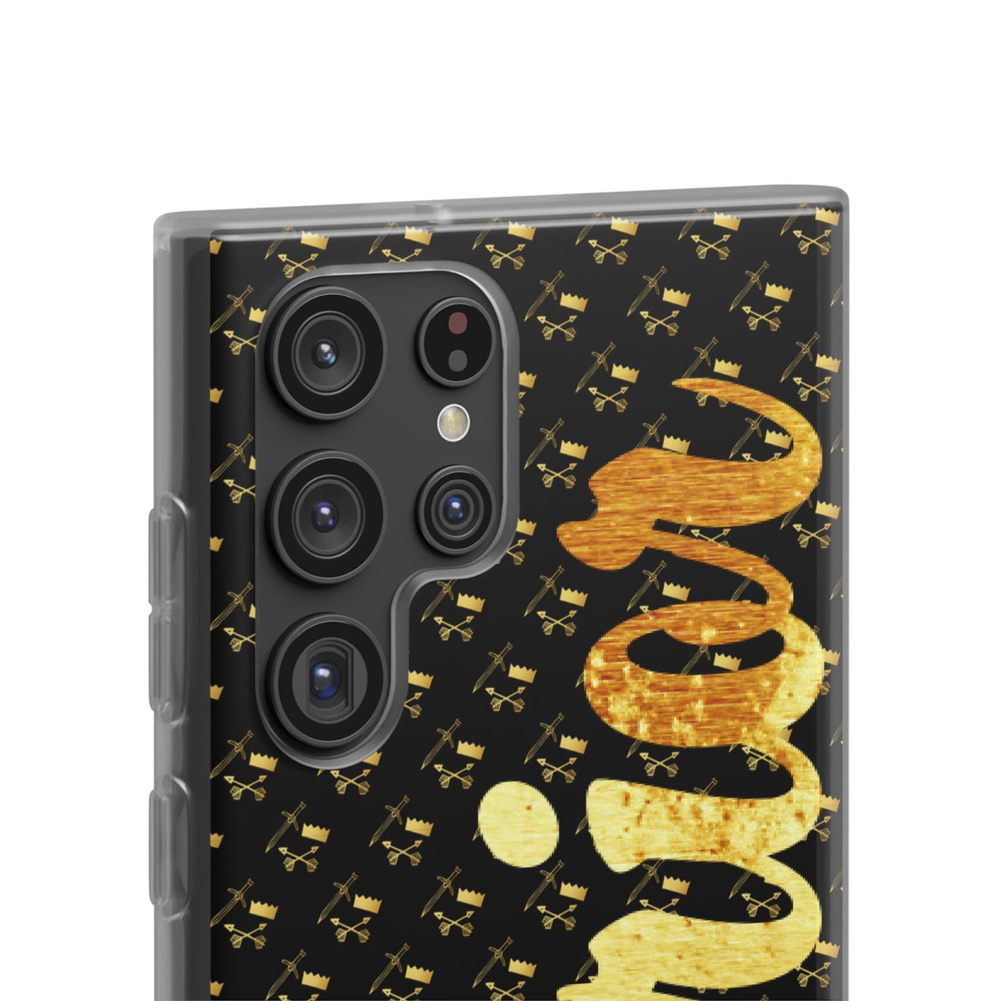 Gold and Bold Warrior - Flexi Phone Cases