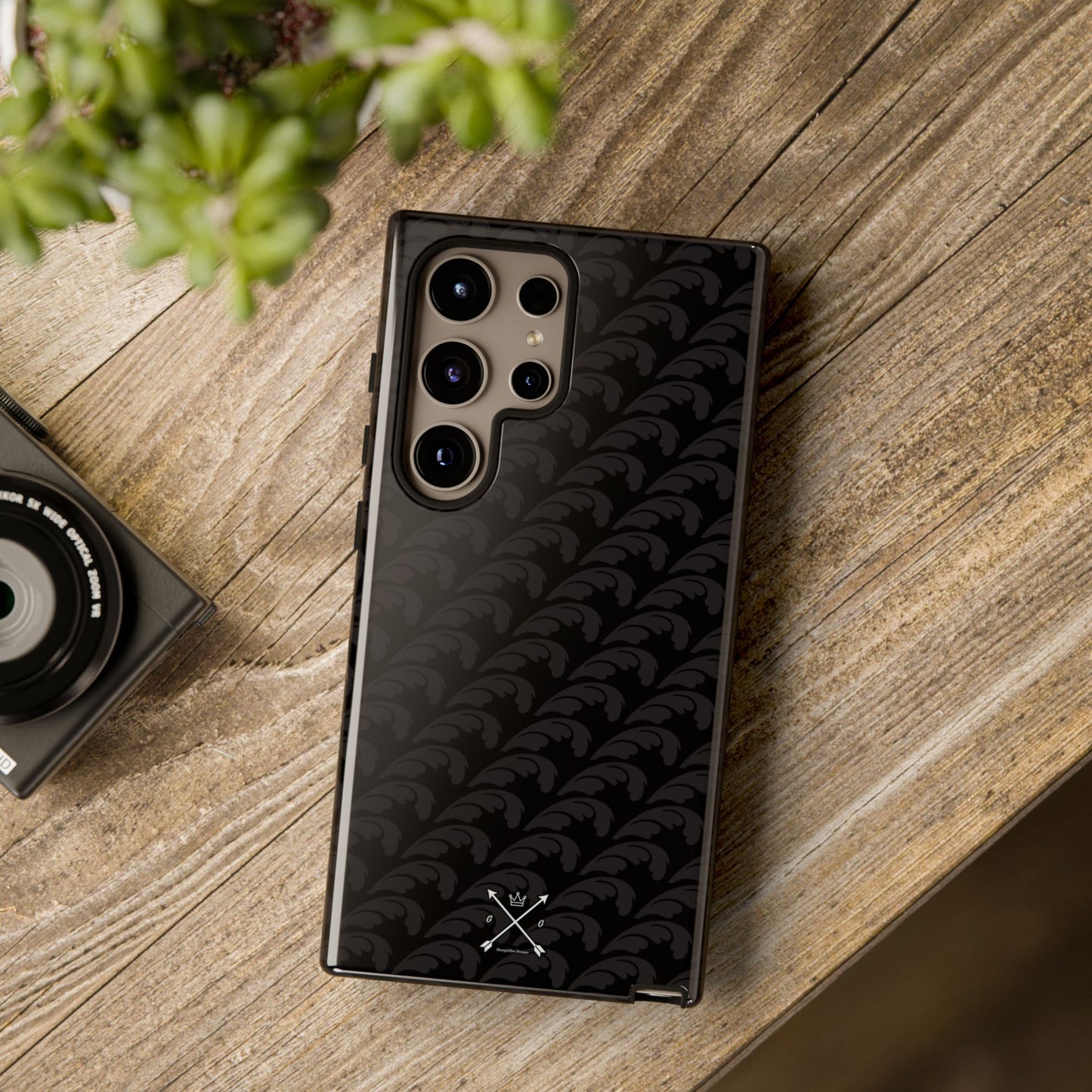 Beautiful Beloved One Flourish - Tough Phone Cases (black/black)