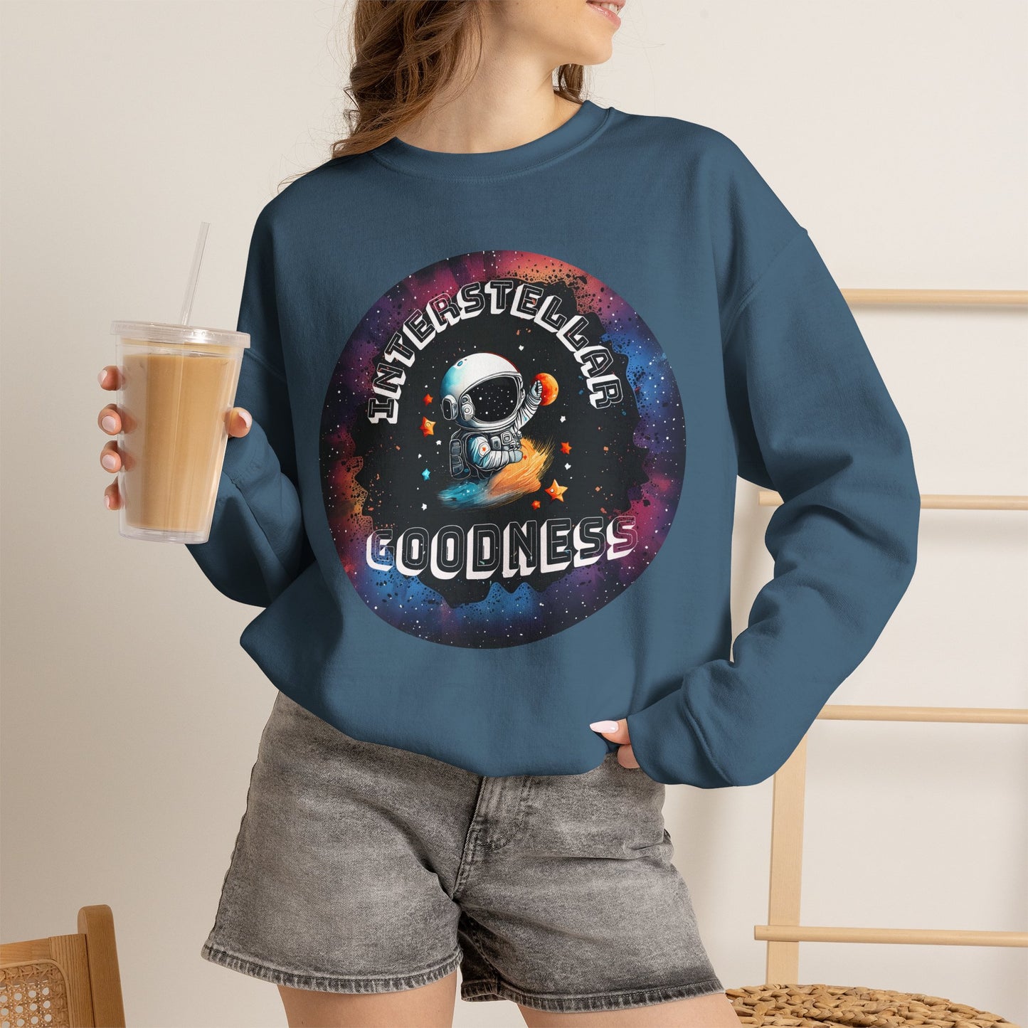 Interstellar Goodness - Unisex Crewneck Sweatshirt