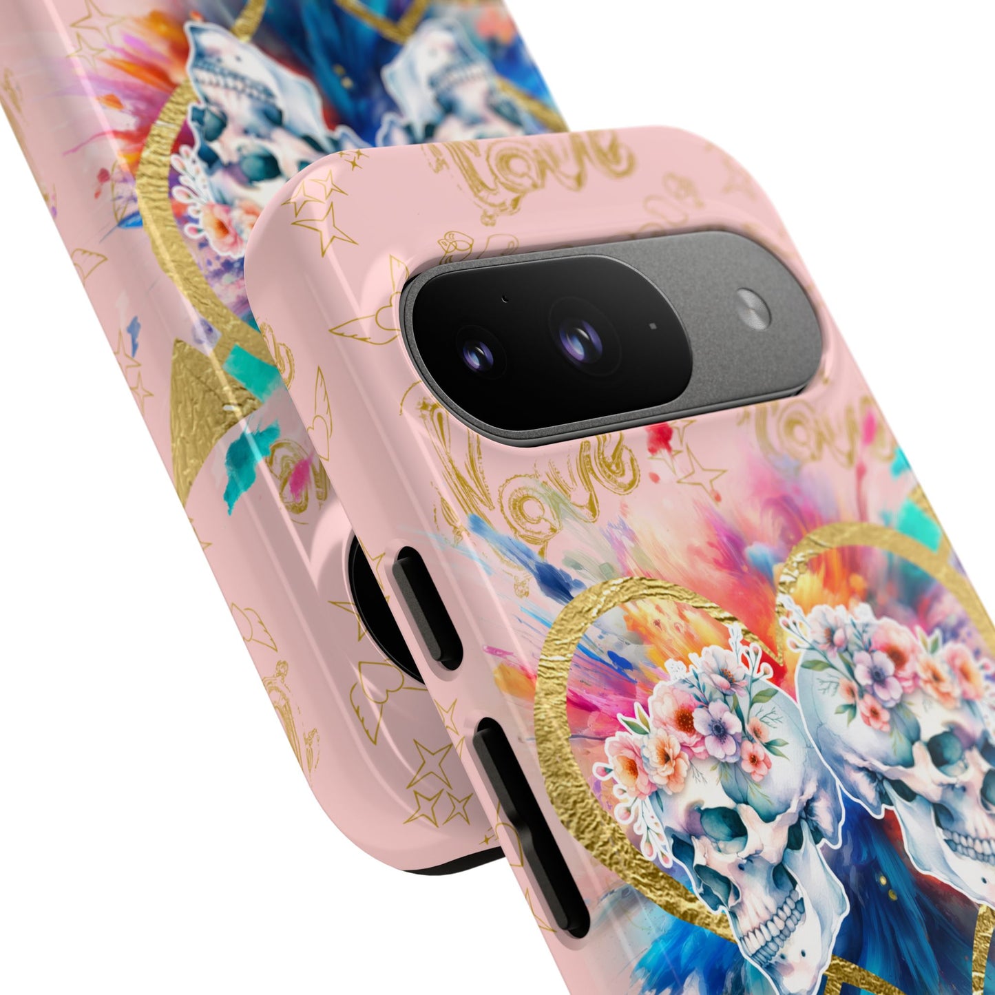 Love is Golden Watercolor (pink) - Tough Cases