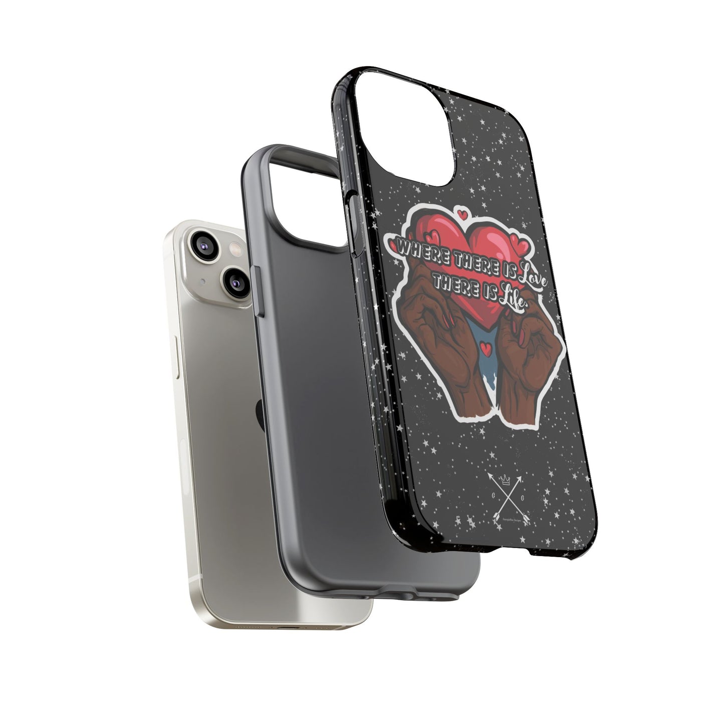 Inspirational Tough Phone Case | Love & Life Design