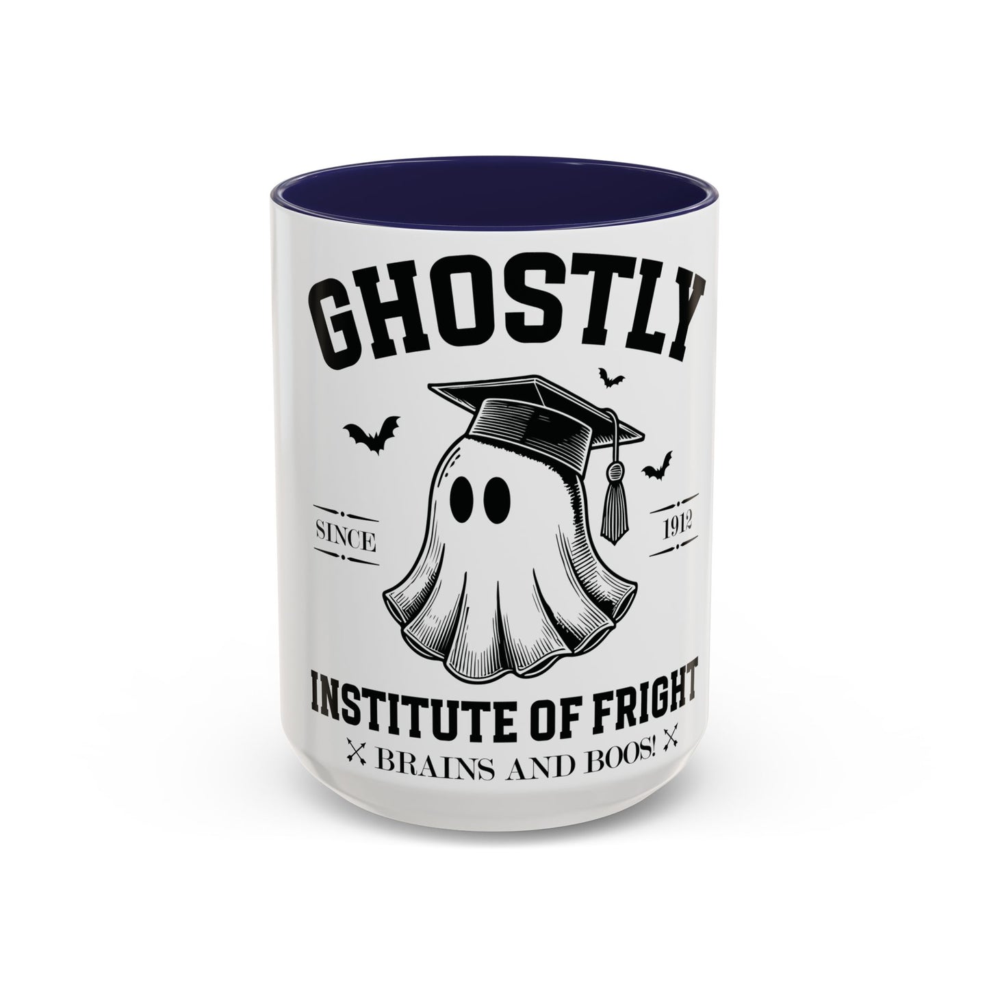 Ghostly Institute of Fright - Accent Coffee Mug (11, 15oz)