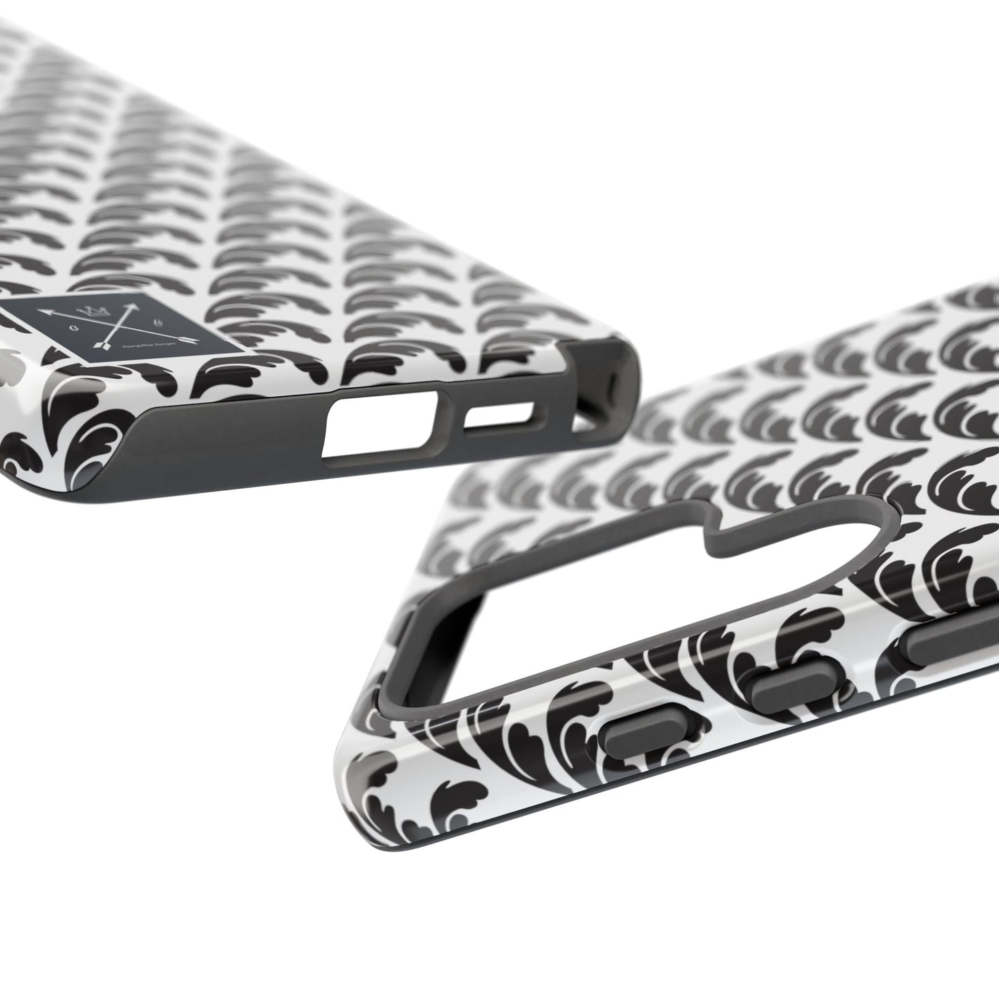 Beautiful Beloved One Flourish (black/white) - Tough Phone Cases