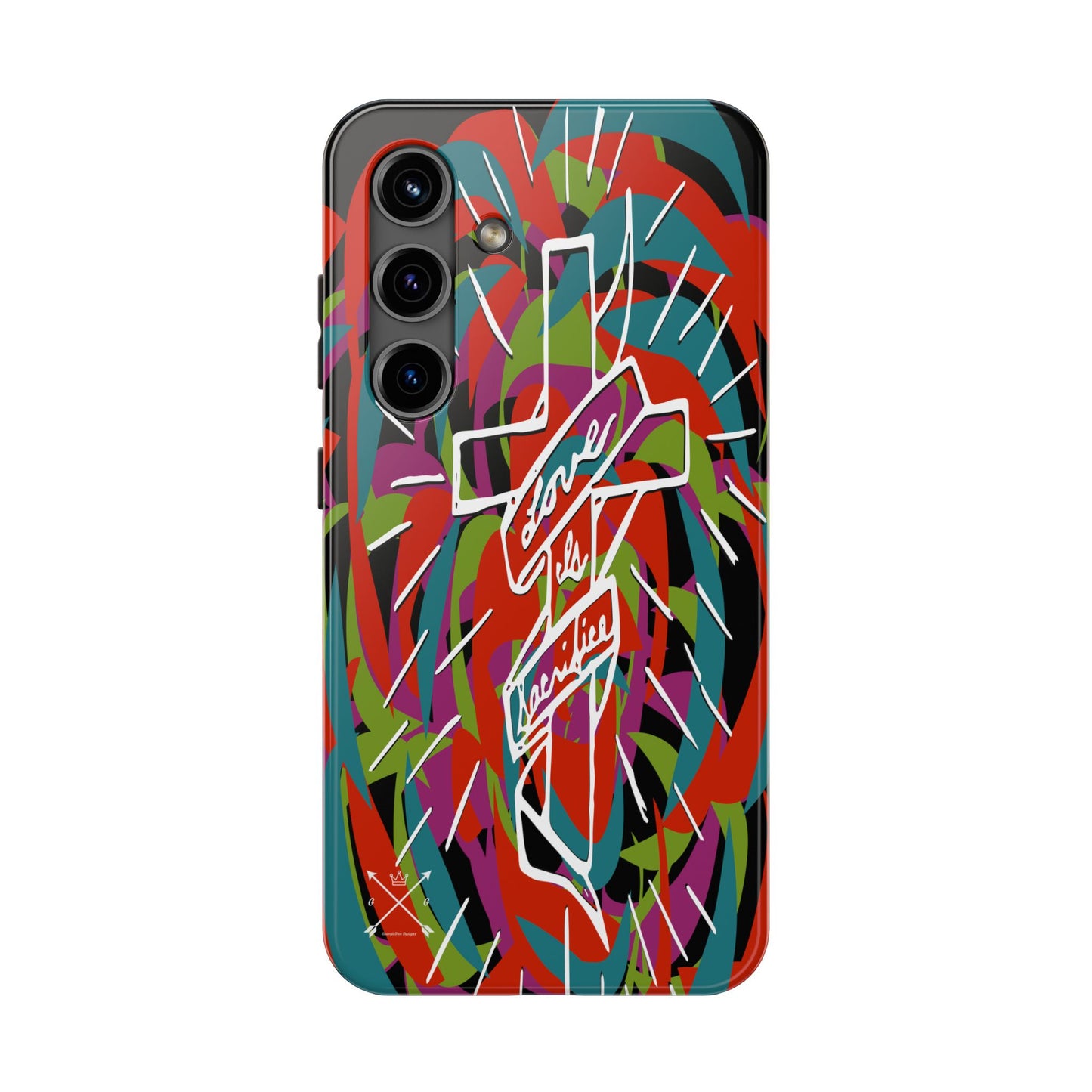 Love is Sacrifice - Tough Phone Cases