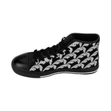 Women's Beautiful Beloved One (Silver and Black) -  High-top Sneakers